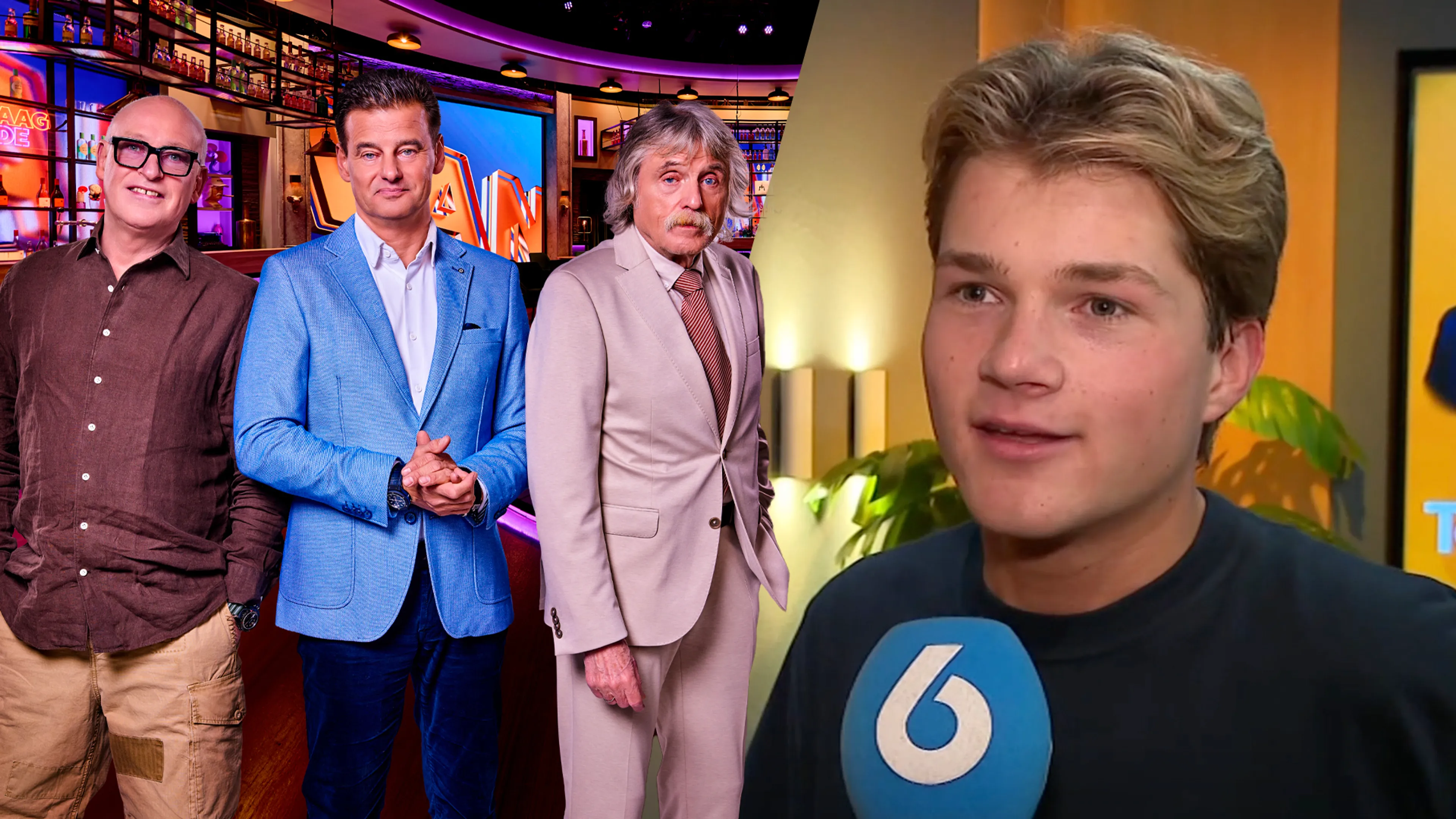 Samuel Welten heeft mooie woorden over voor Johan, Wilfred en René na Vandaag Inside-debuut