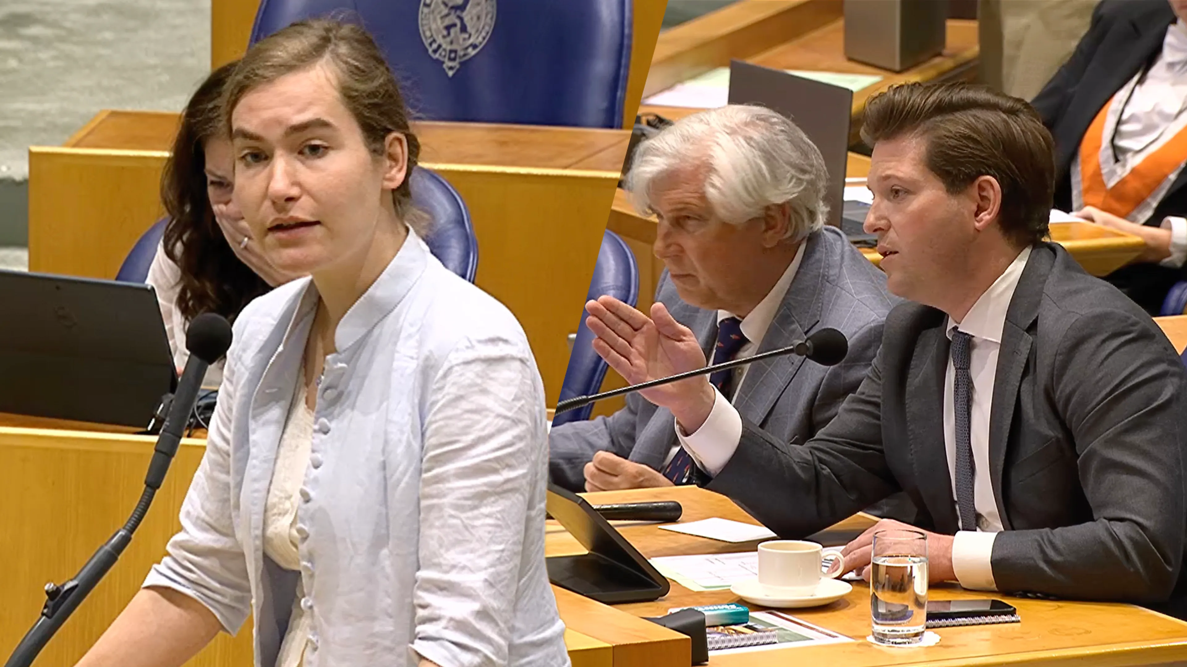 Lidewij de Vos clasht met Kamervoorzitter Thom van Campen: 'Ik bepaal hier de orde!'