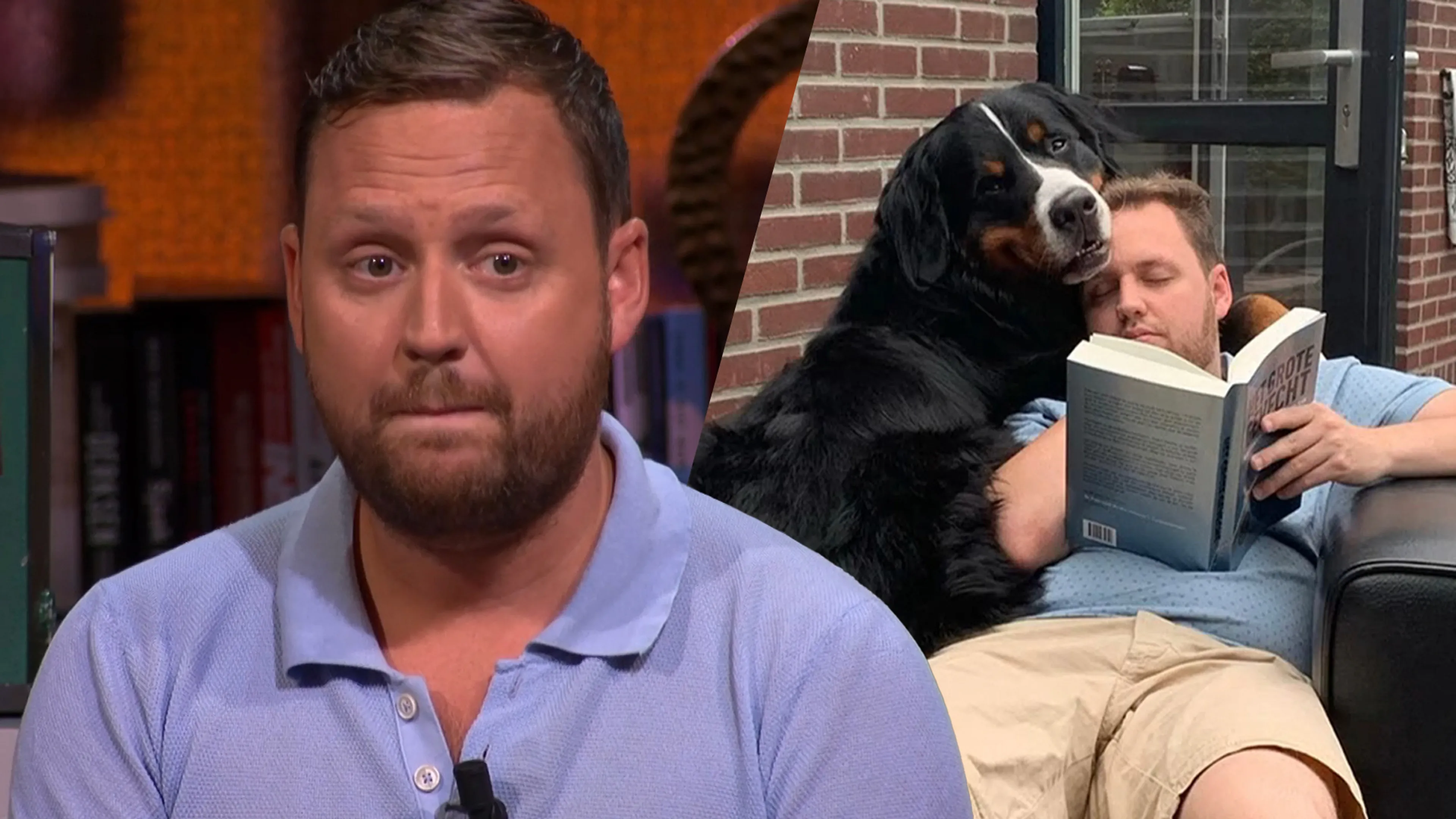Dave Maasland heeft zijn hond moeten laten inslapen: 'Ik heb echt klotedagen achter de rug'