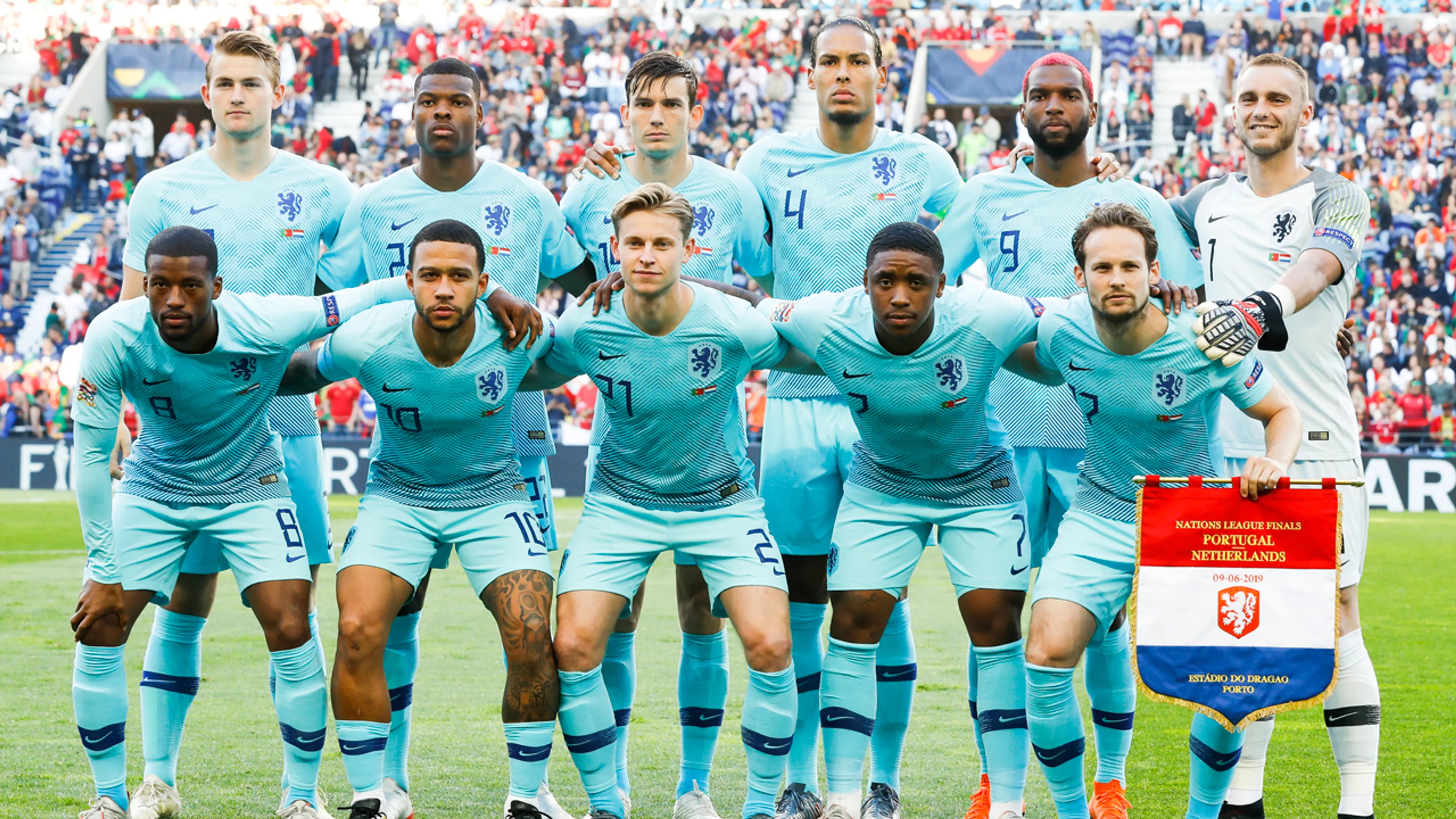 Vier Nederlanders in beste team Nations League