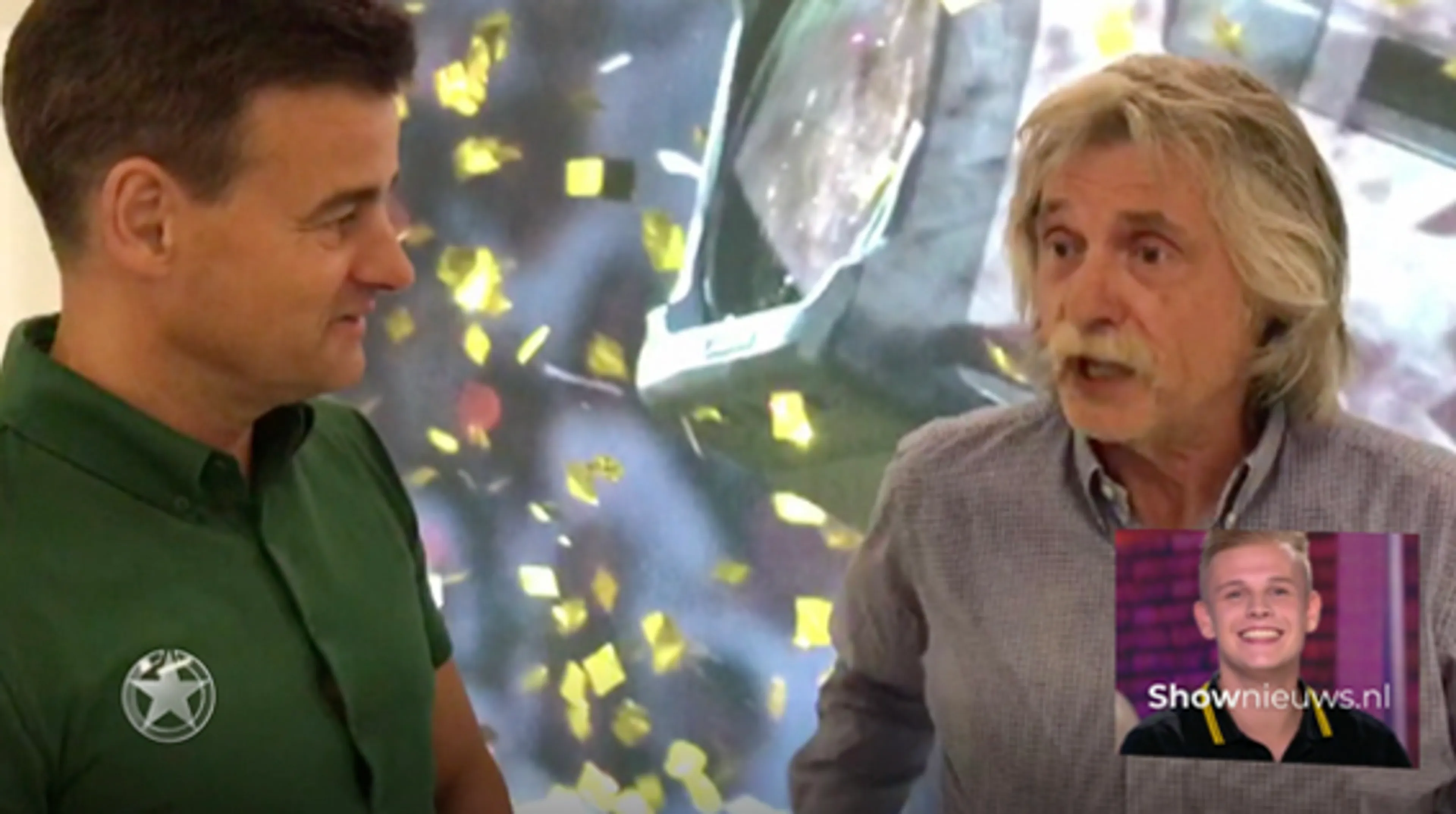 Johan lovend over Dennis tegenover Shownieuws: 'Geil hoor!' 
