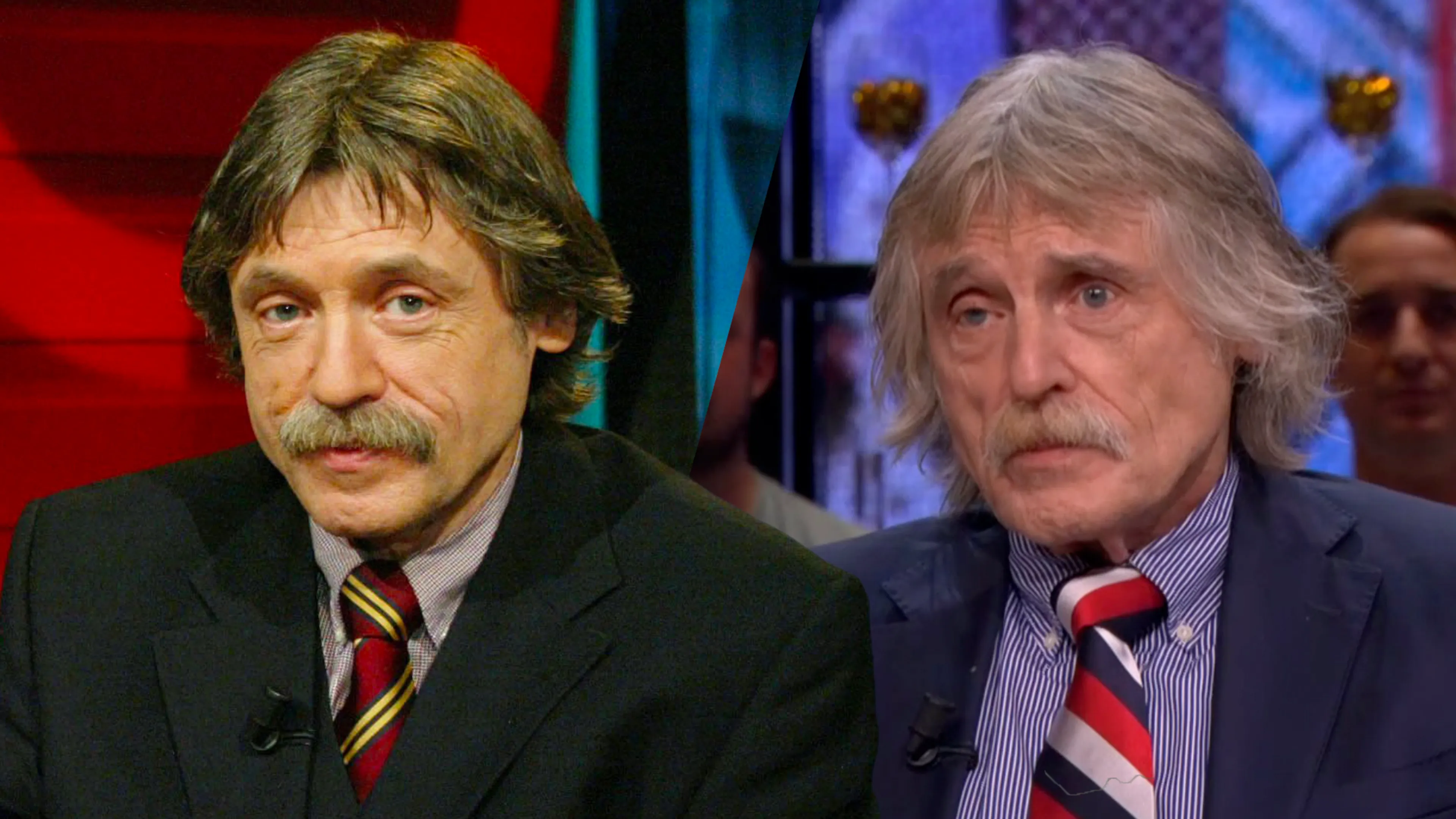 Waarom Johan Derksen al sinds jaar en dag een stropdas draagt bij Vandaag Inside