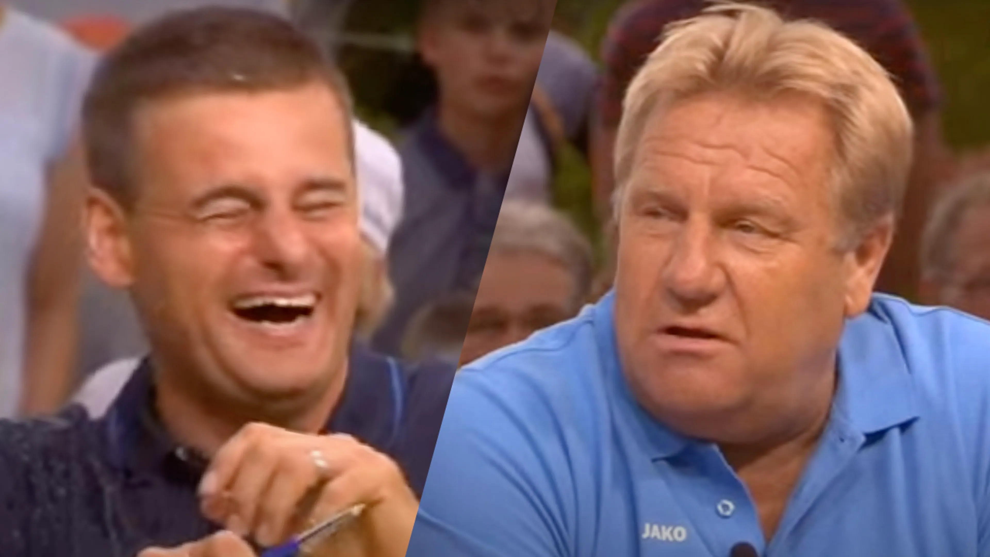 Classic: Jan Boskamp gooit glas water naar Wilfred Genee bij Tour du Jour