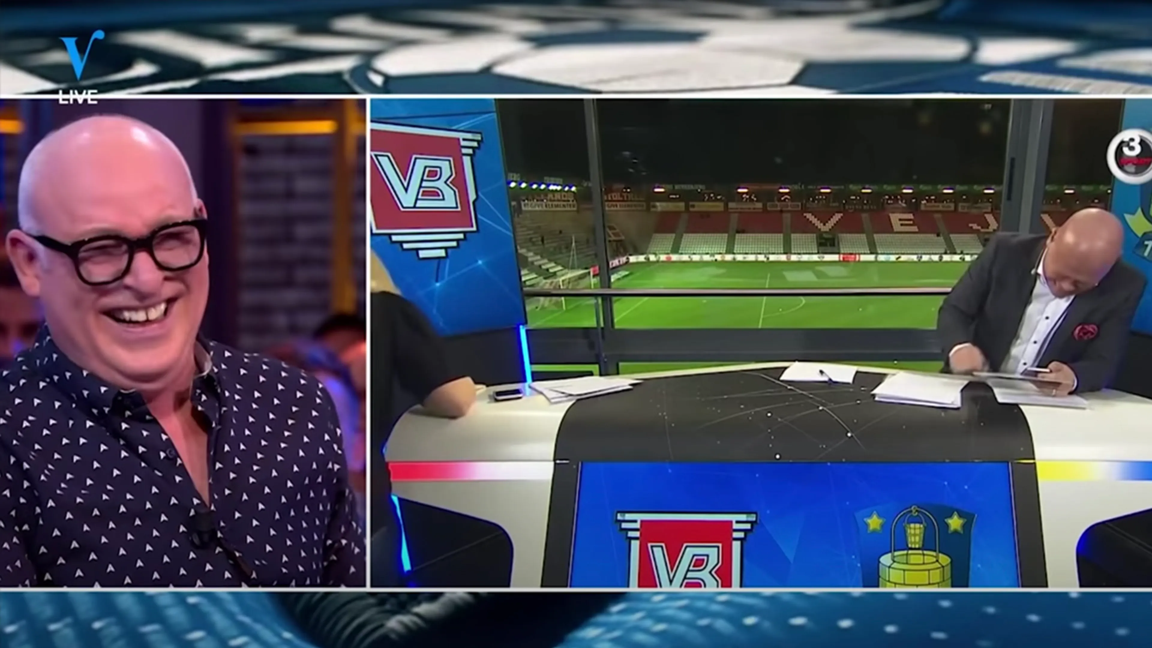 CLASSIC: René gaat stuk om keiharde scheet op live TV