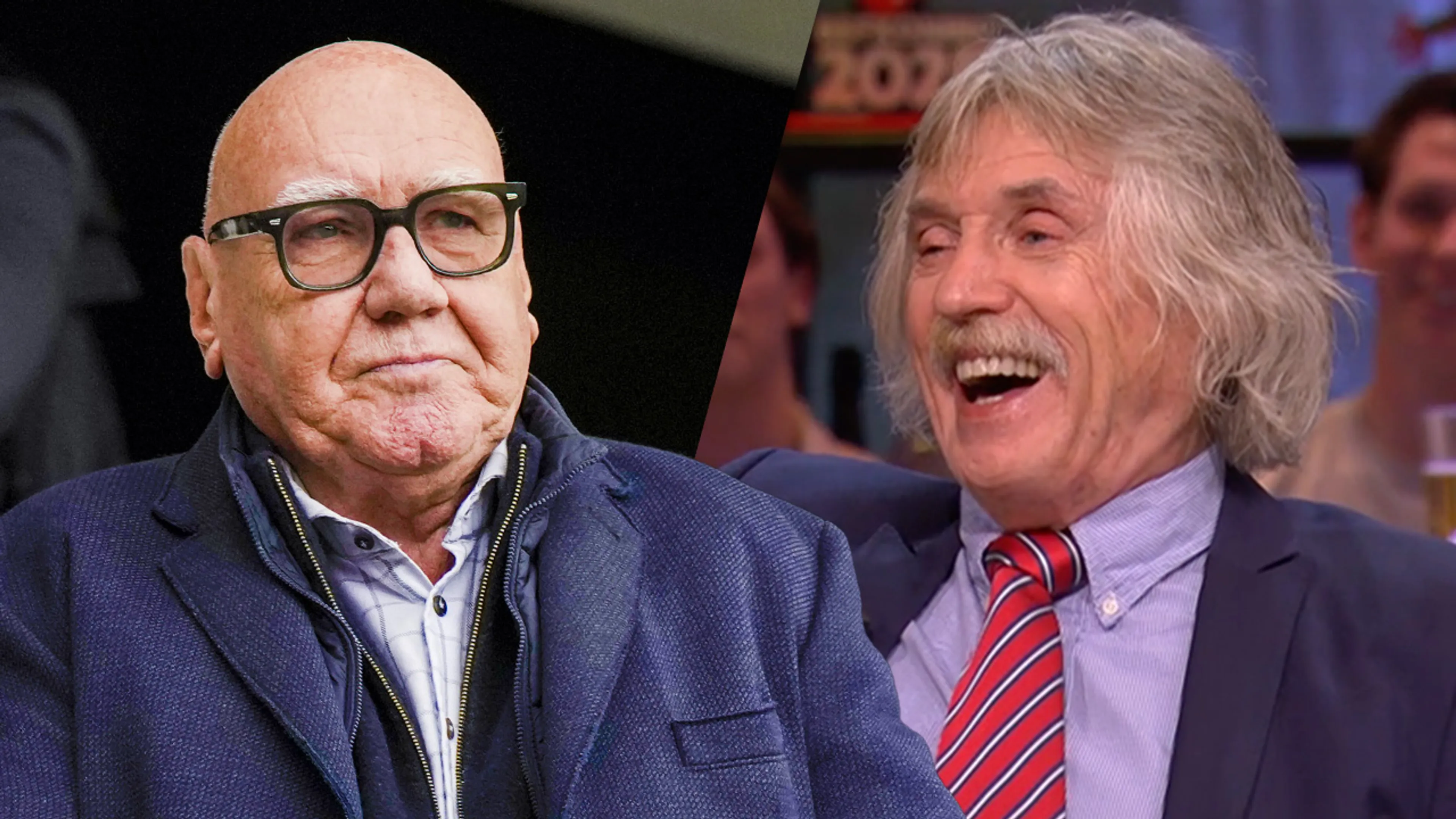 Johan Derksen vertelt heerlijke anekdote over naakte Kees Jansma: 'Hij liep in zijn blote tokus!'