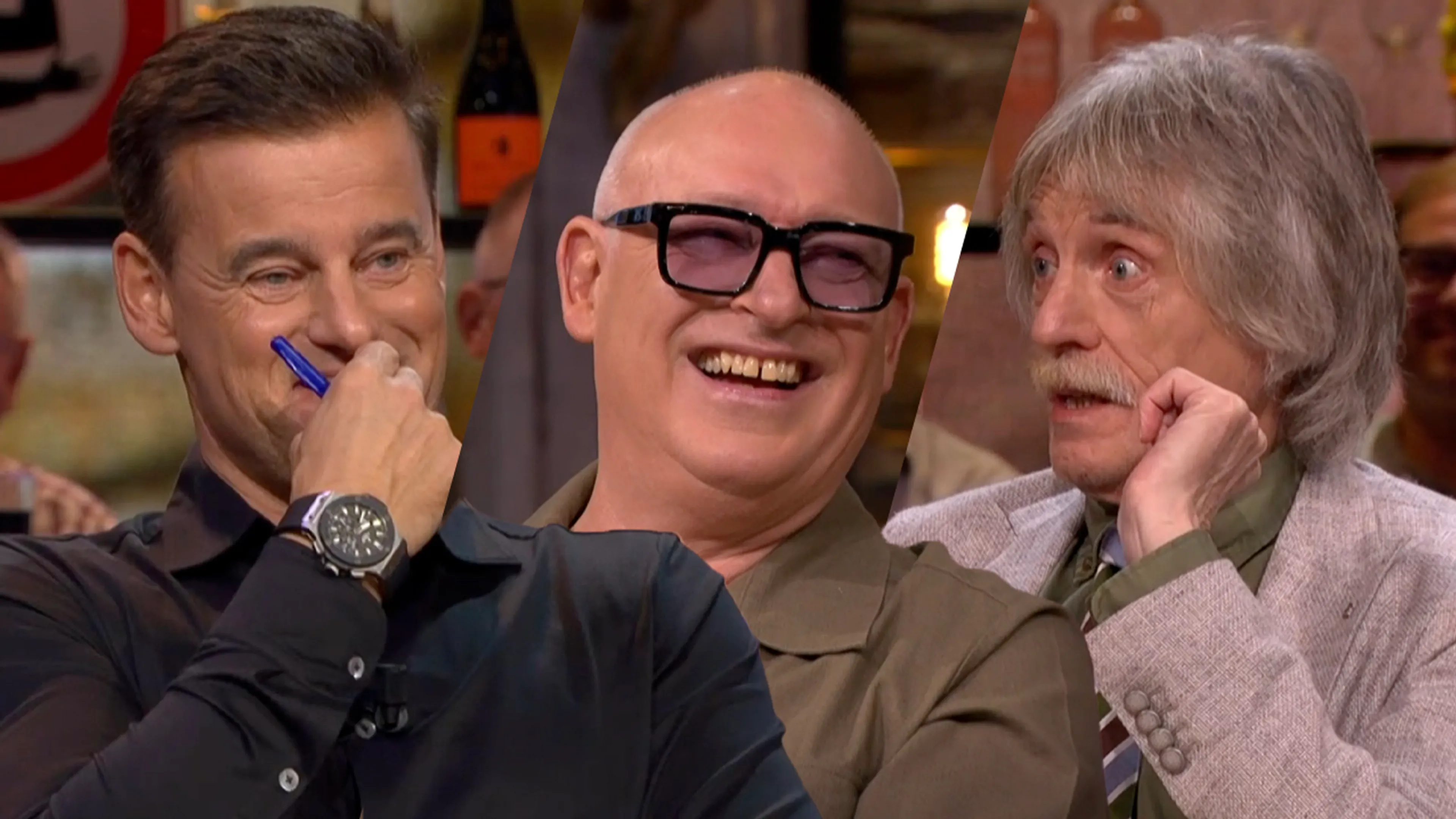 Kapsel Johan Derksen mikpunt van spot: 'Ik krijg weer de neiging om naar huis te gaan!'