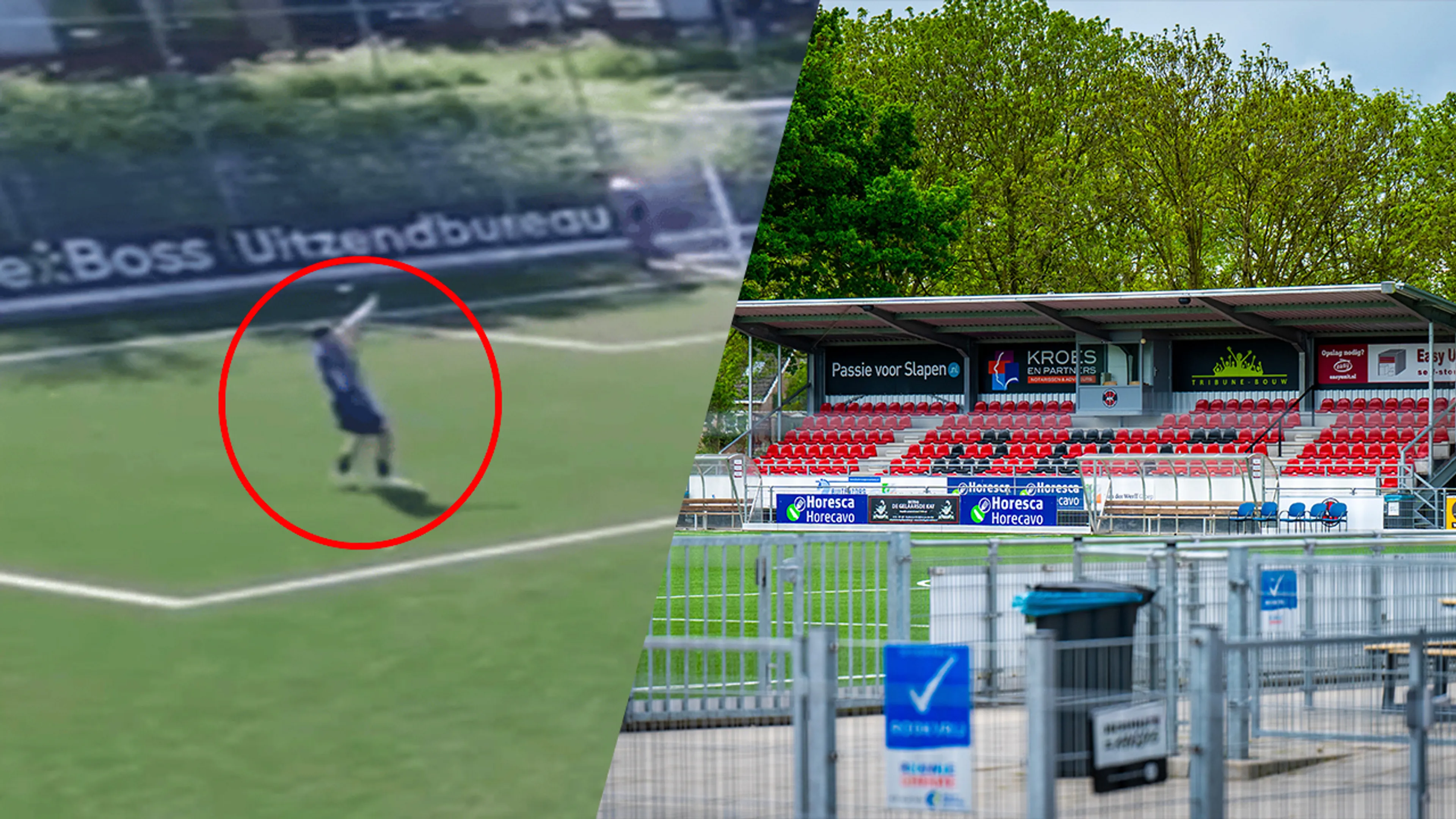 Amateurclub stapt van veld na 'Hitlergroet': 'Juist nú met nationale dodenherdenking, bizar'