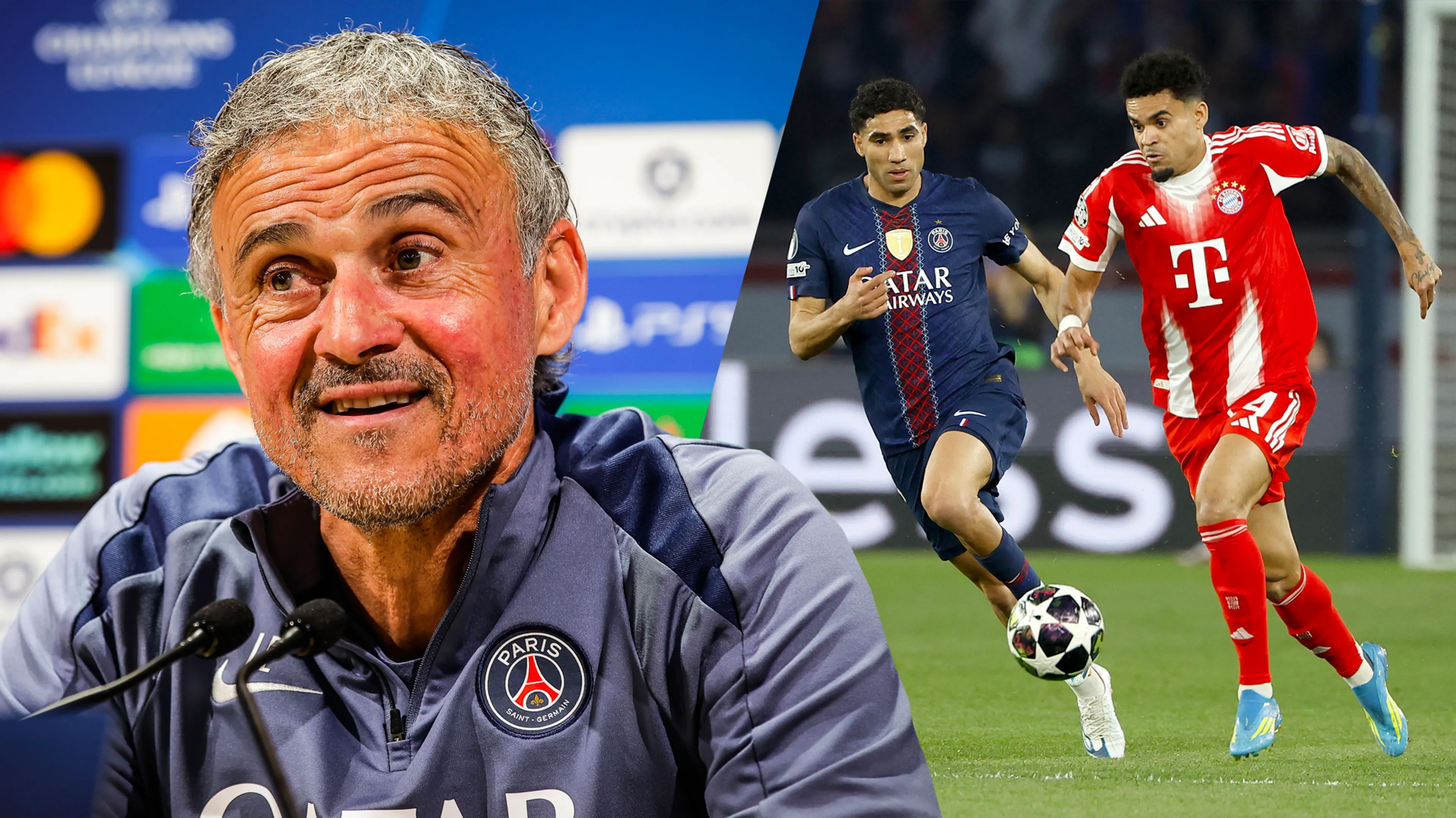 Luis Enrique over PSG - Bayern: 'Beste wedstrijd die ik ooit heb gezien als manager'