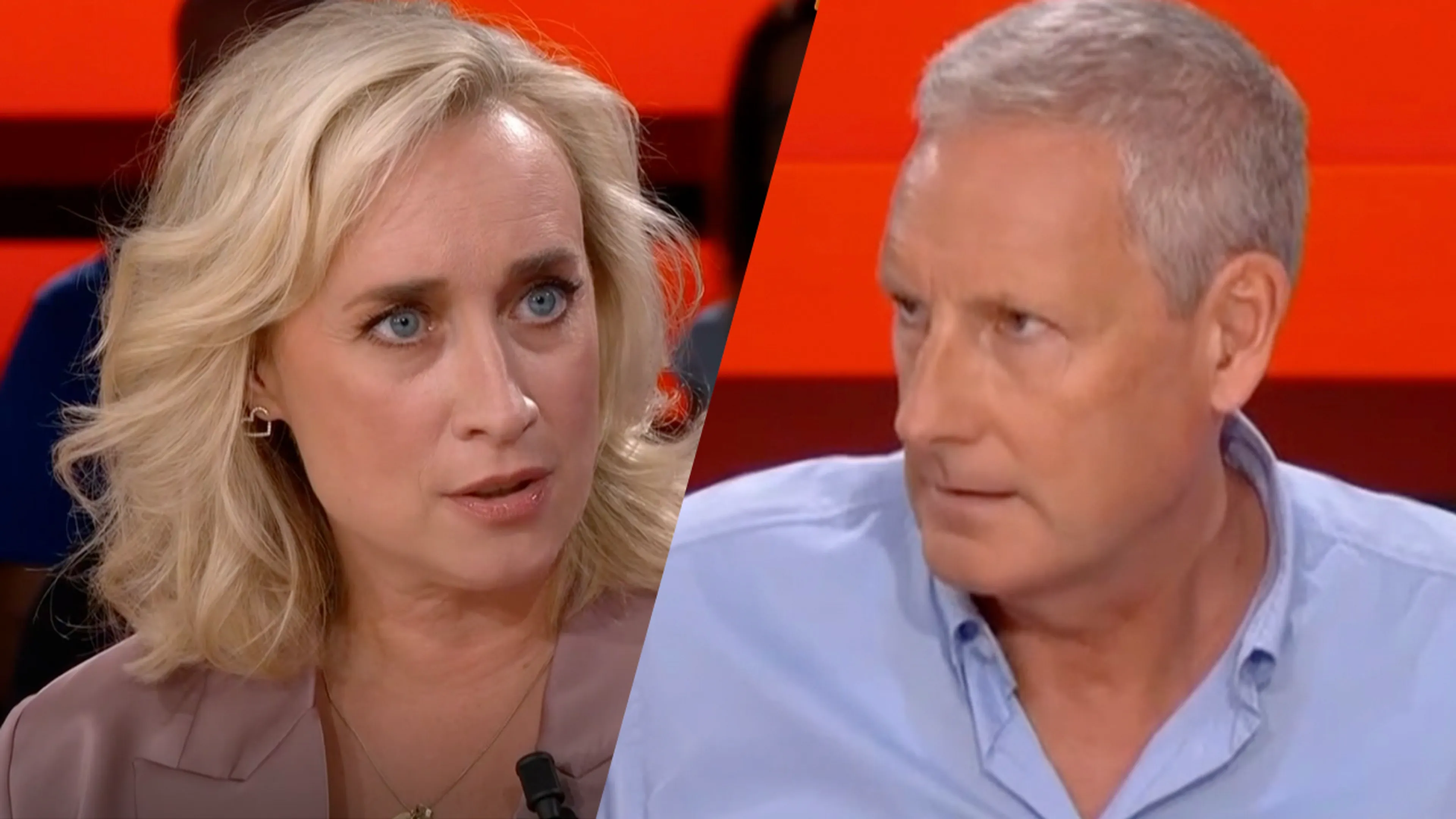 Eva Jinek in Belgische talkshow Gert Verhulst: 'Ik ga hier écht geen antwoord op geven'