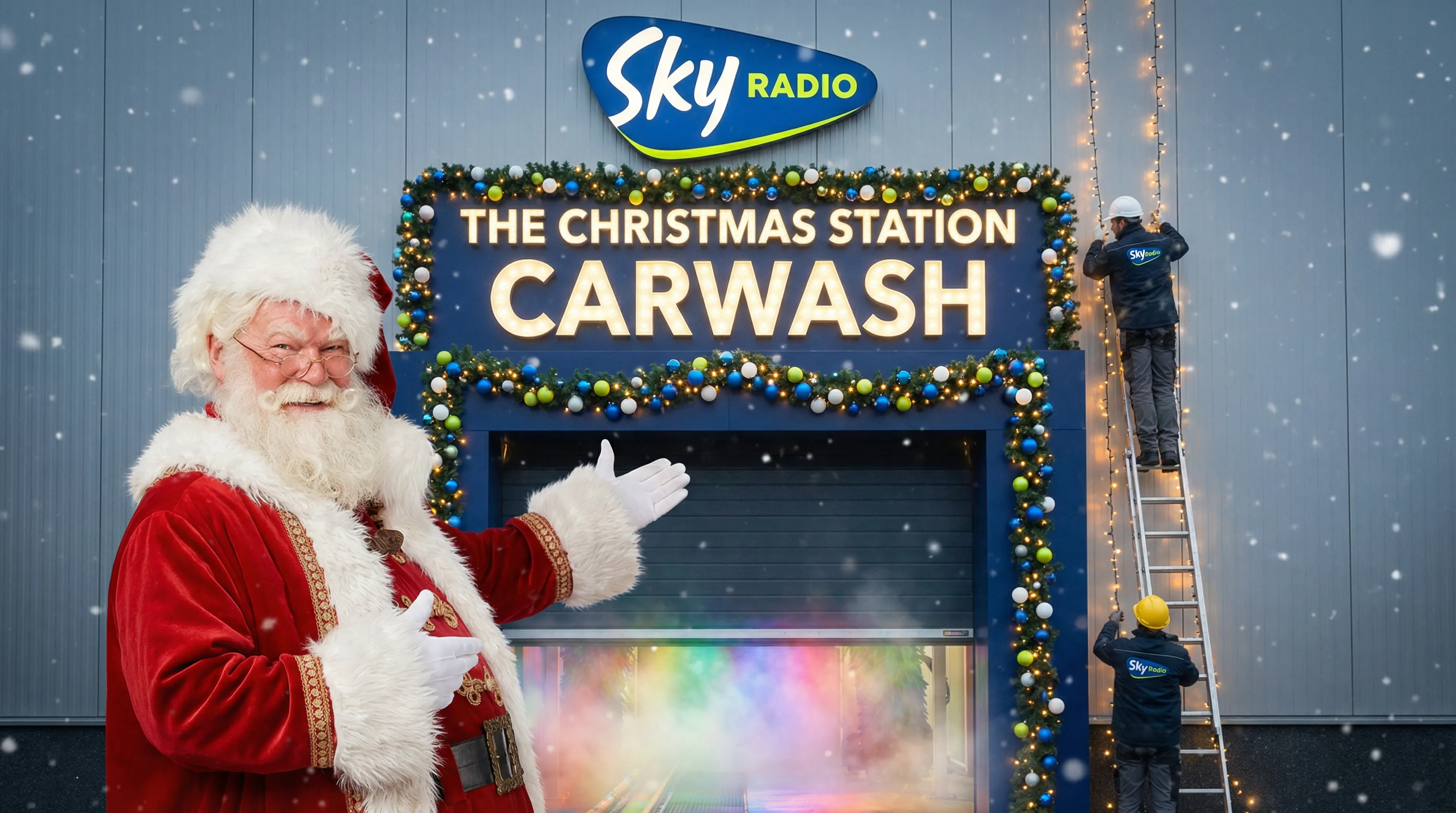Auto wassen in kerststijl: ontdek de Christmas Carwash Experience