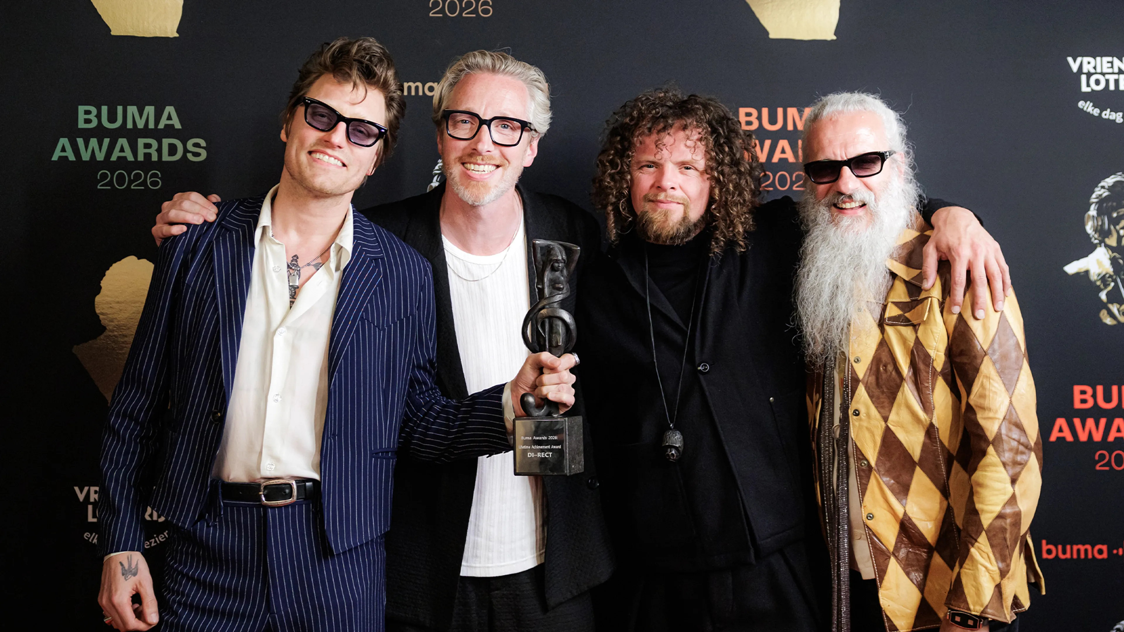 DI-RECT wint Buma Lifetime Achievement Award