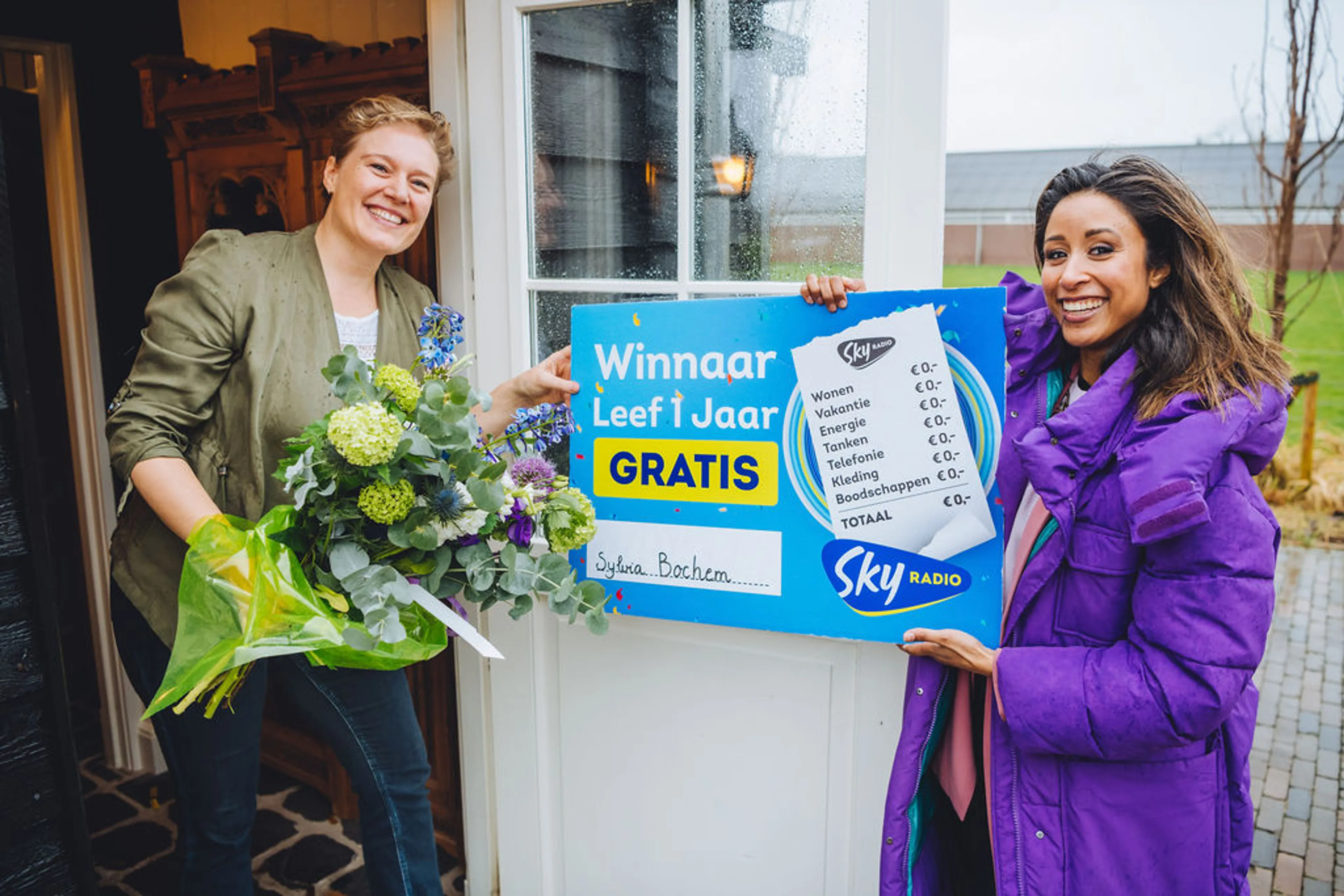 Sylvia Bochem wint 1 jaar gratis leven! 🤑
