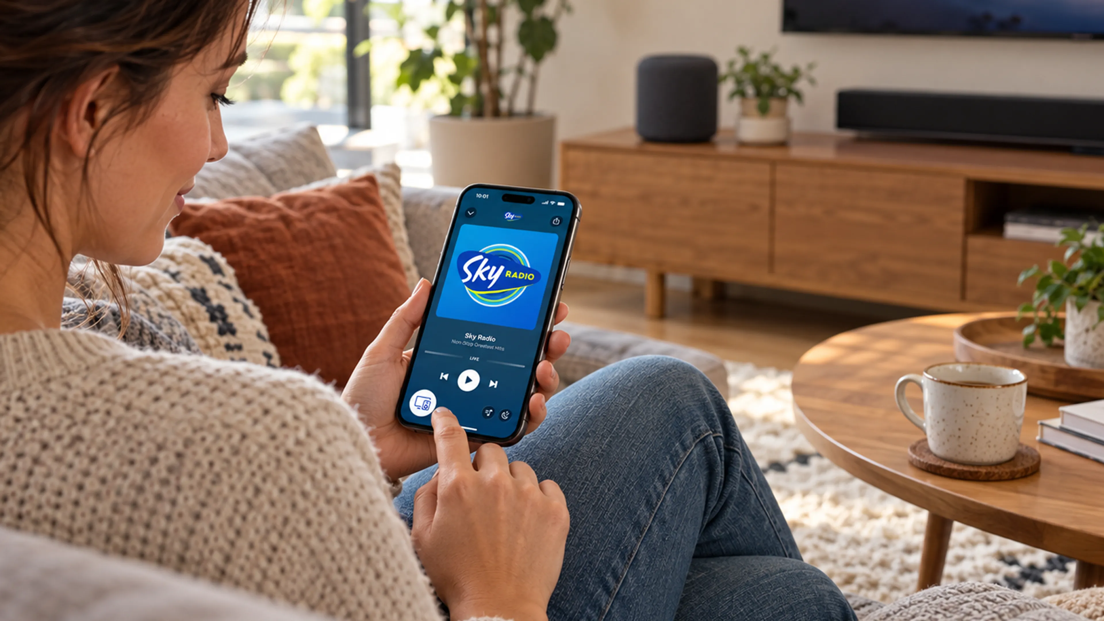 Sky Radio casten naar je speakers: zo luister je overal in huis