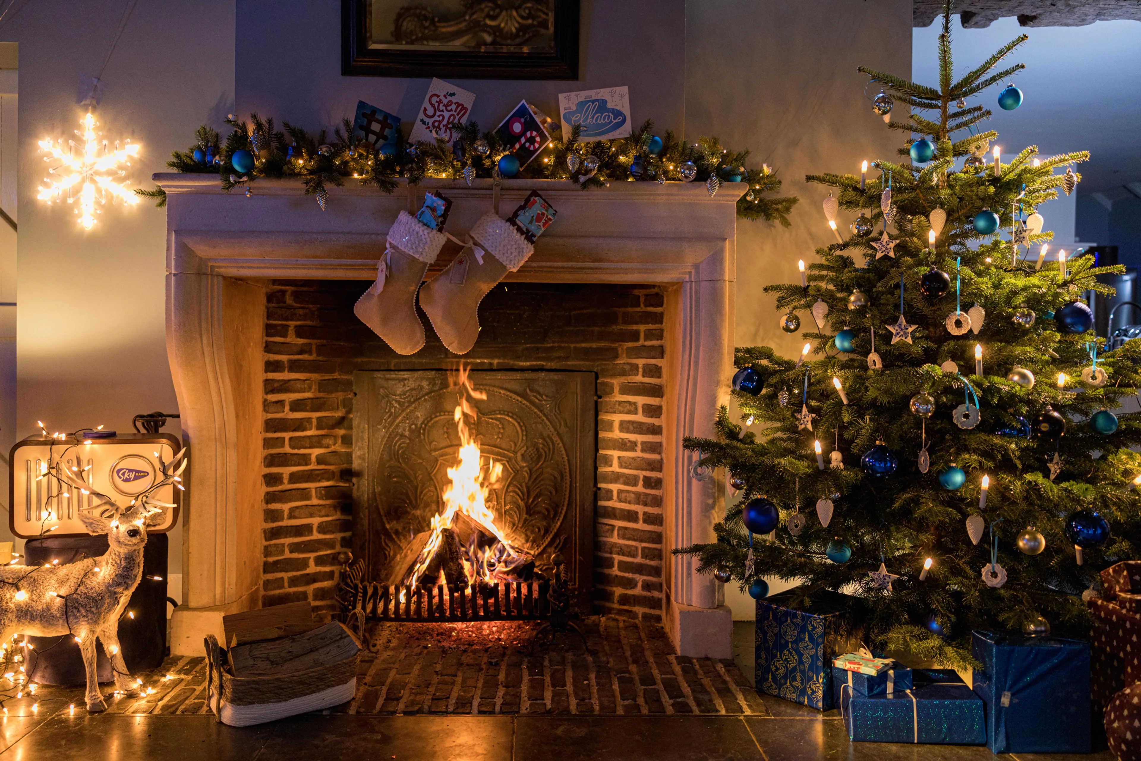 Sky Radio en SBS6 brengen sfeer in huis op 1e kerstdag!