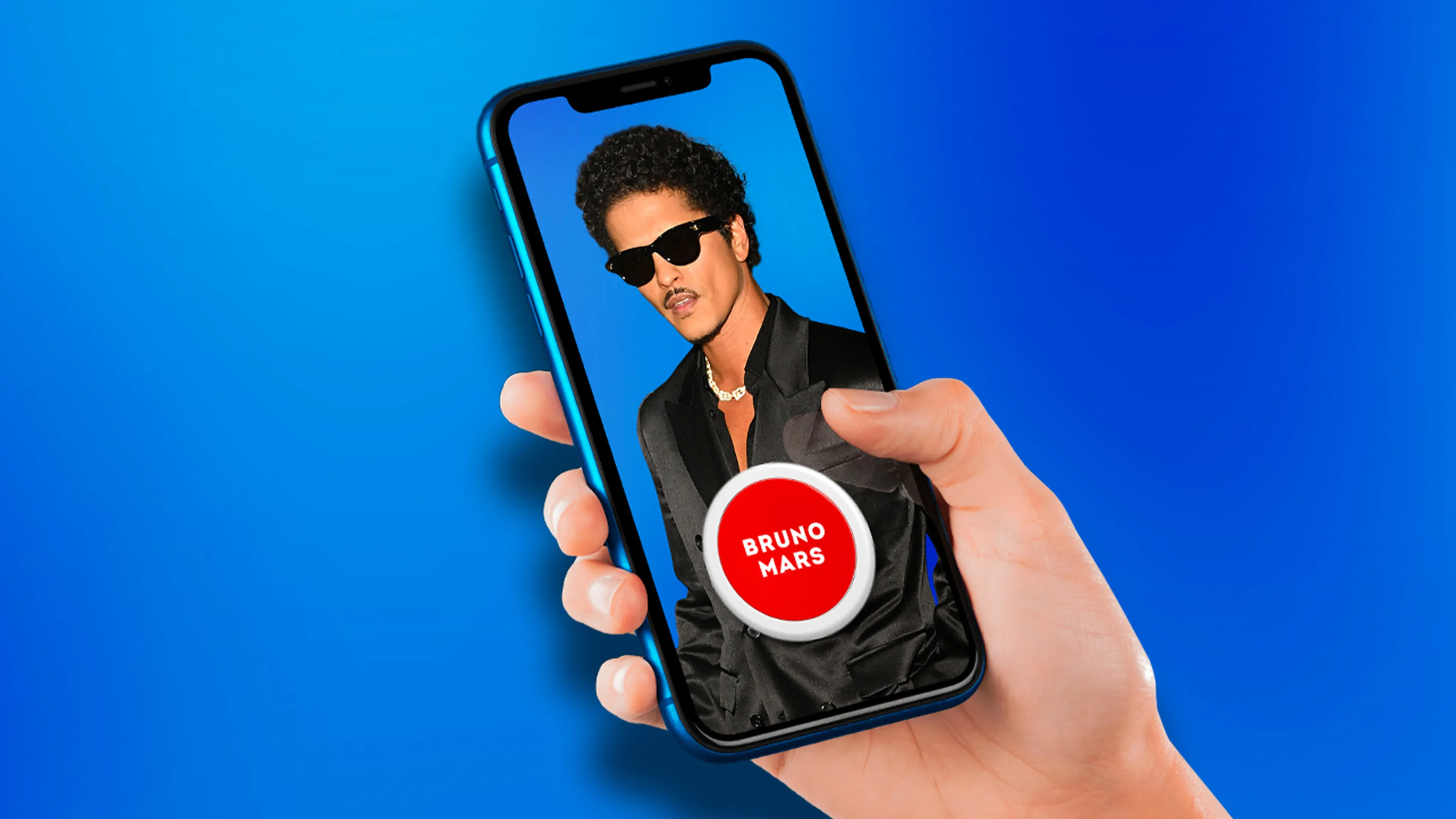 Hoor jij Bruno Mars? Druk op de knop en maak kans op €500!