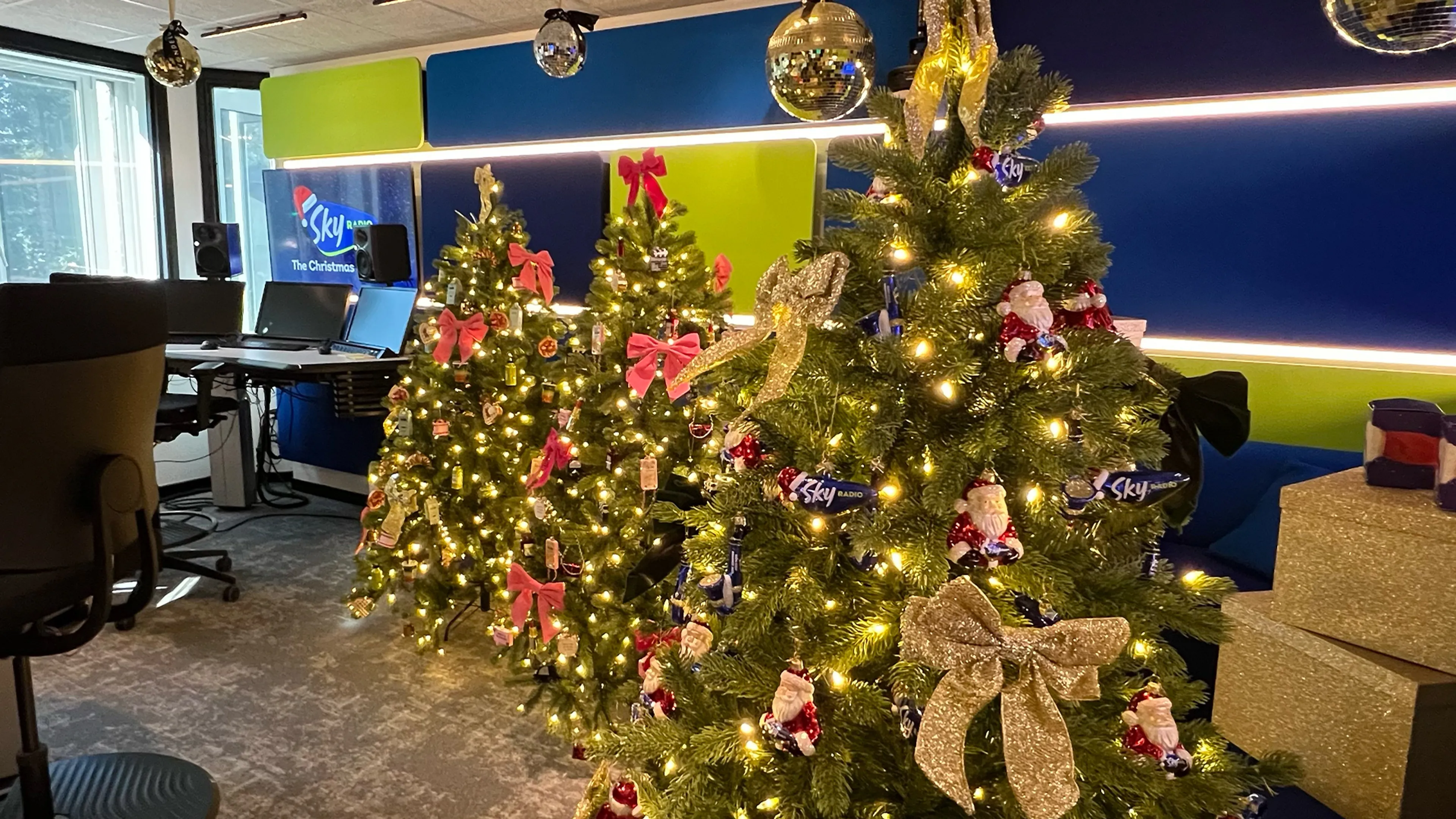 De Sky Studio is weer in de kerstsferen! 