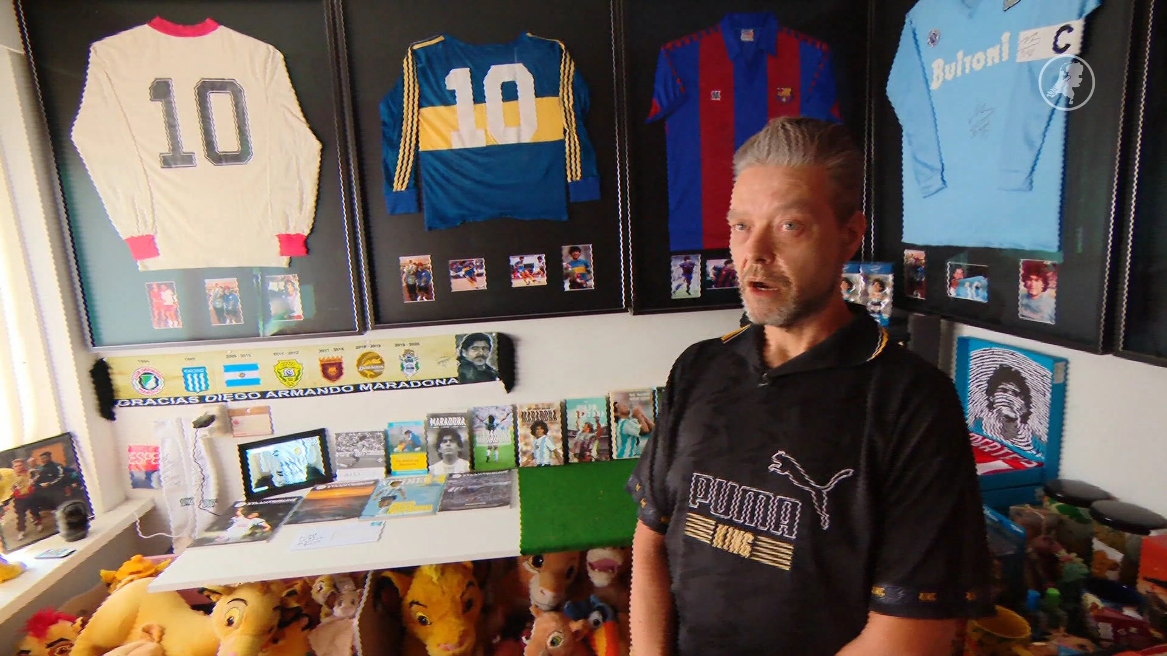 Argentinië speelt op WK, maar voor Jeroen is er maar één voetbalgod