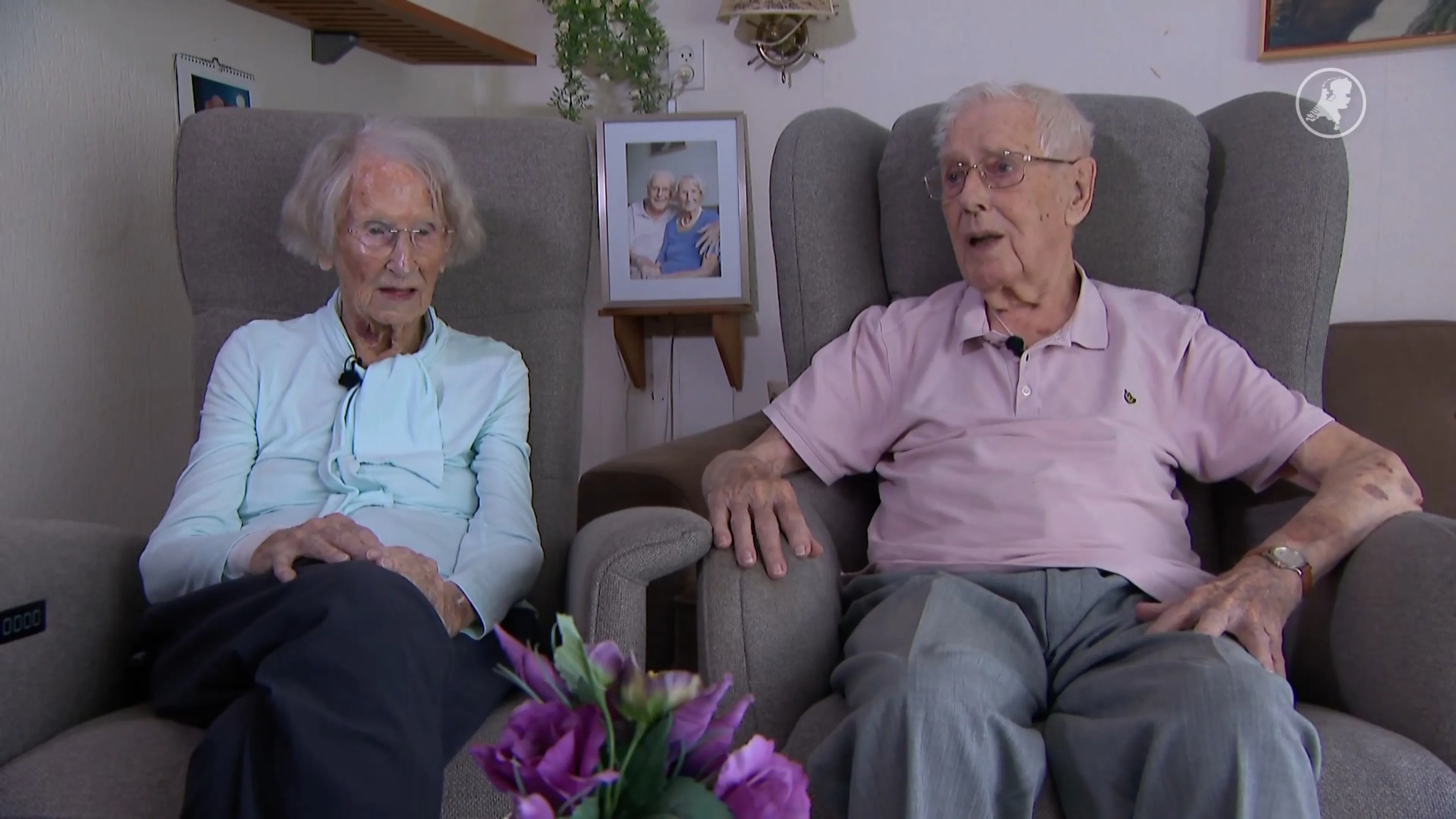 Concert ging niet door vanwege bombardement: twee honderdjarigen maken het 80 jaar later alsnog mee