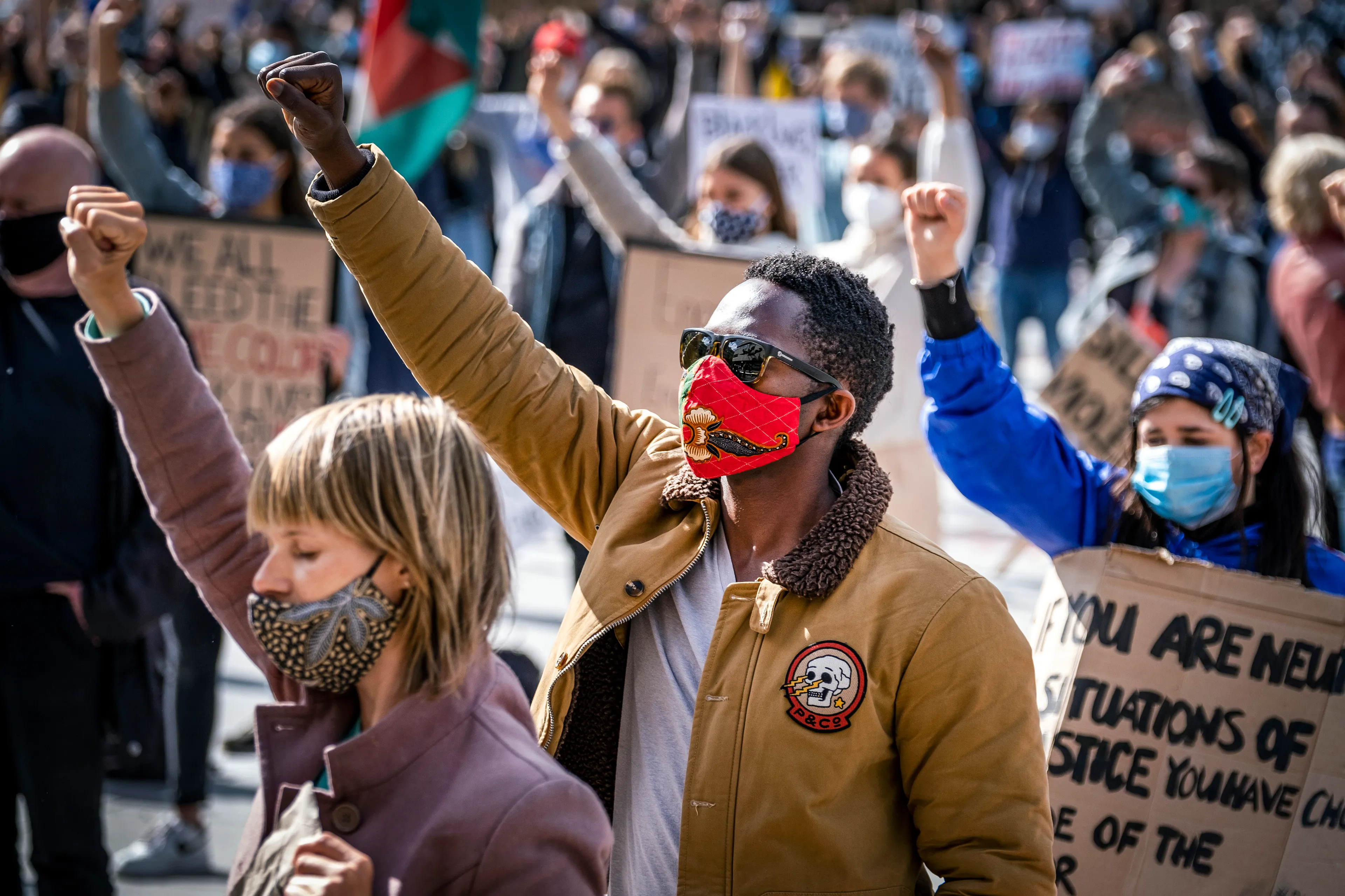 Nieuwe demonstratie tegen racisme in Amsterdam, duizenden mensen verwacht