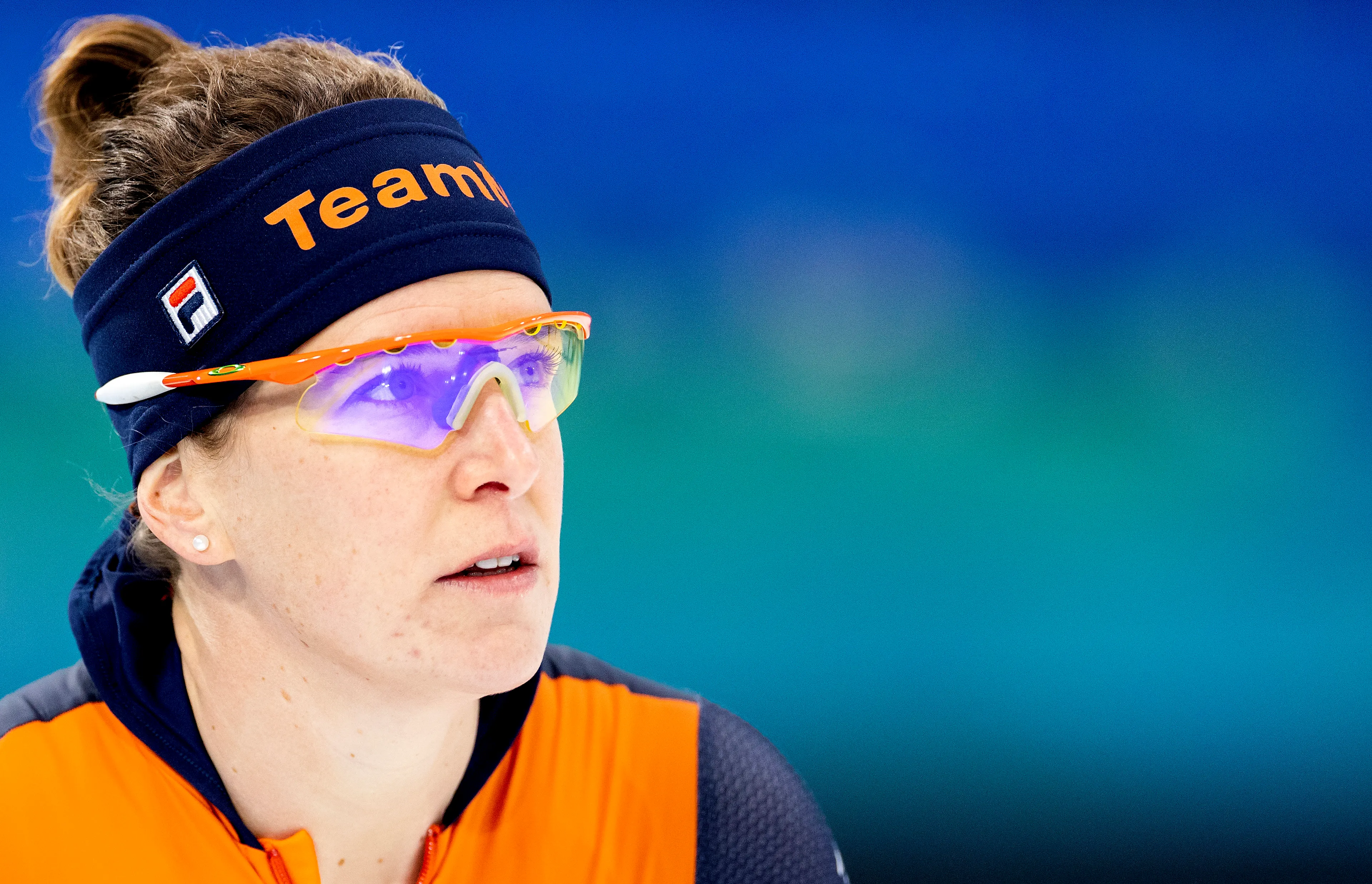 Ireen Wüst krijgt de schrik van haar leven tijdens training in Peking