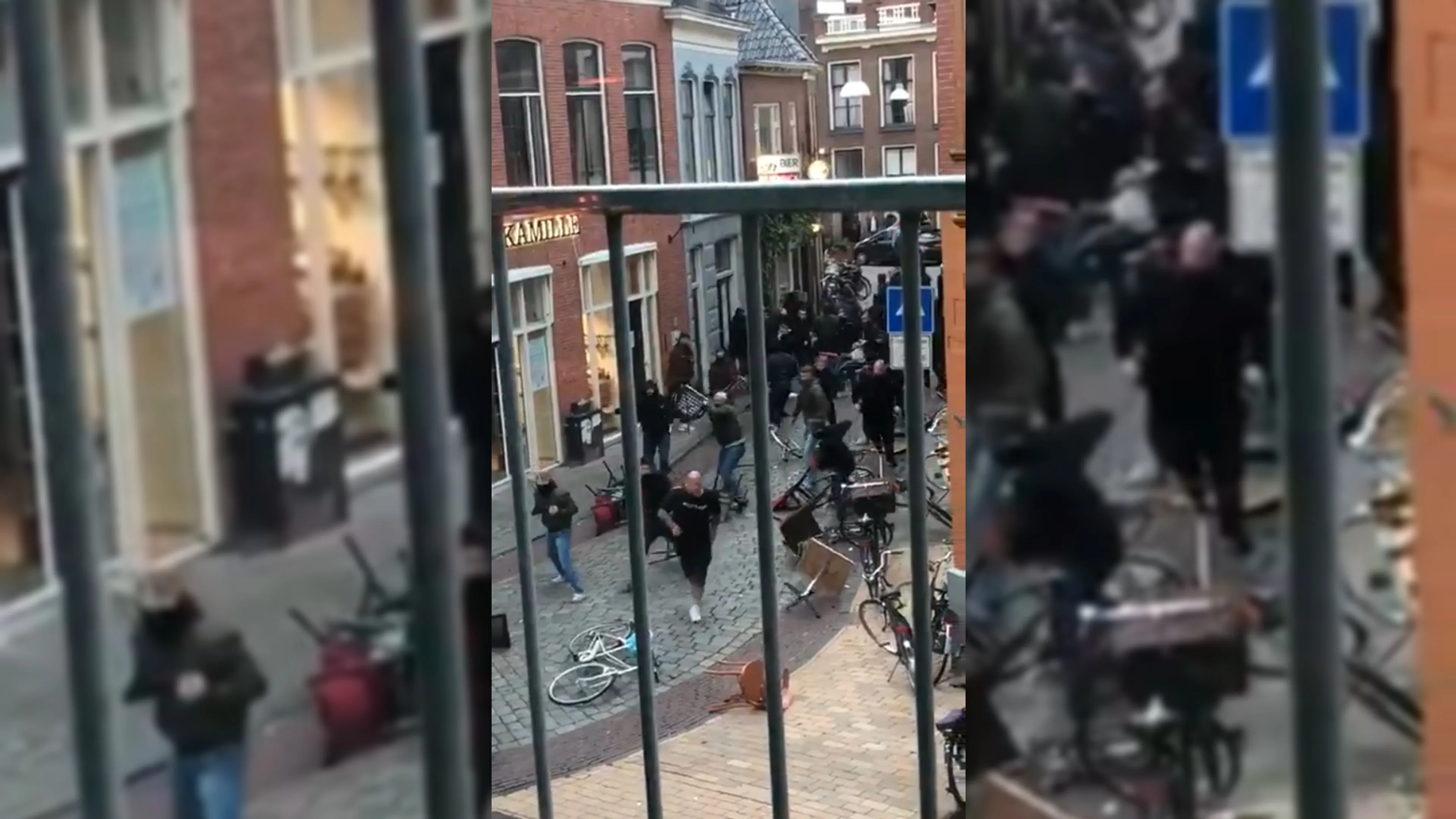 Tweede arrestatie na hevige voetbalrellen in binnenstad Groningen
