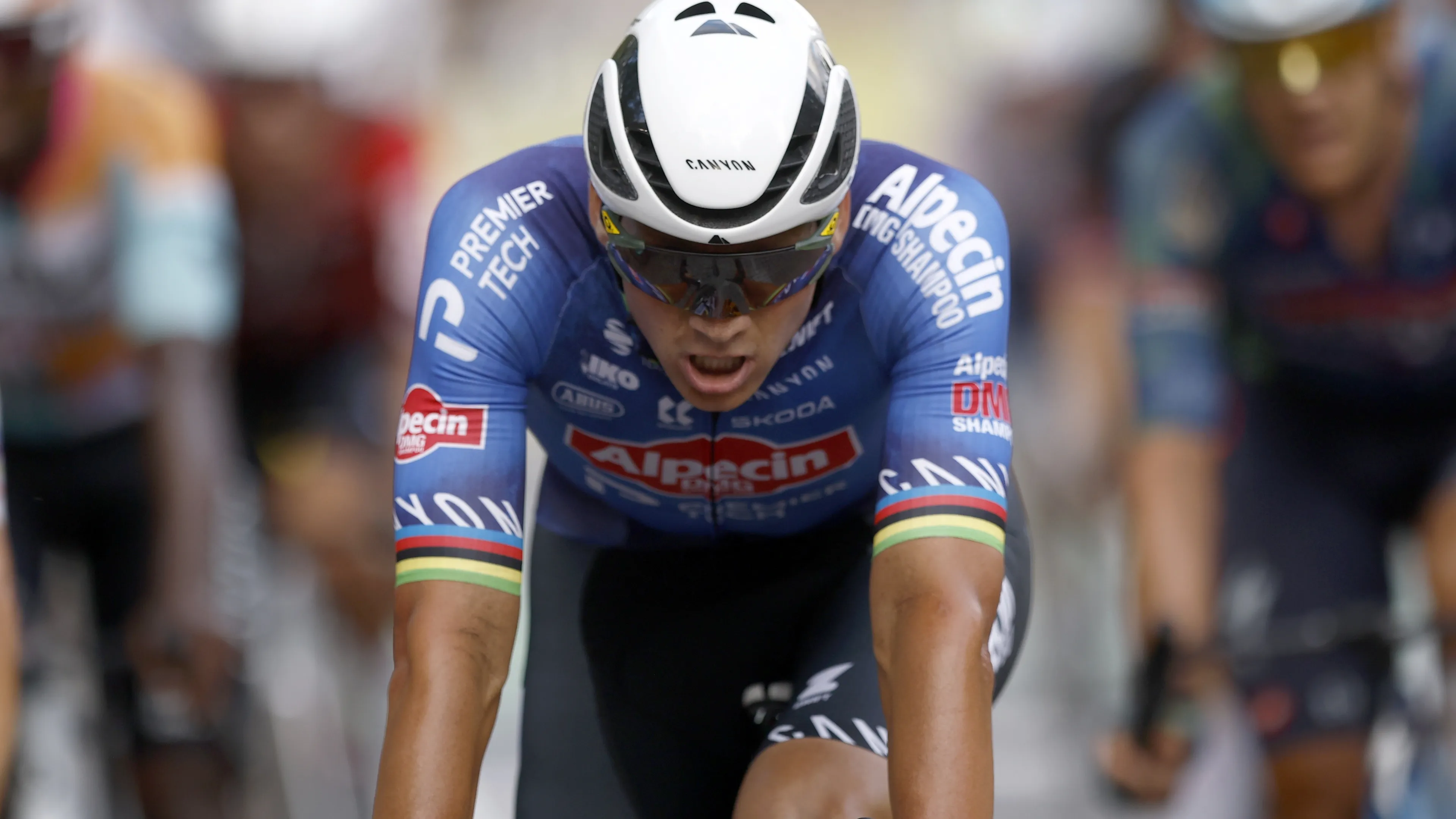 Van der Poel wint slotetappe Tour de France