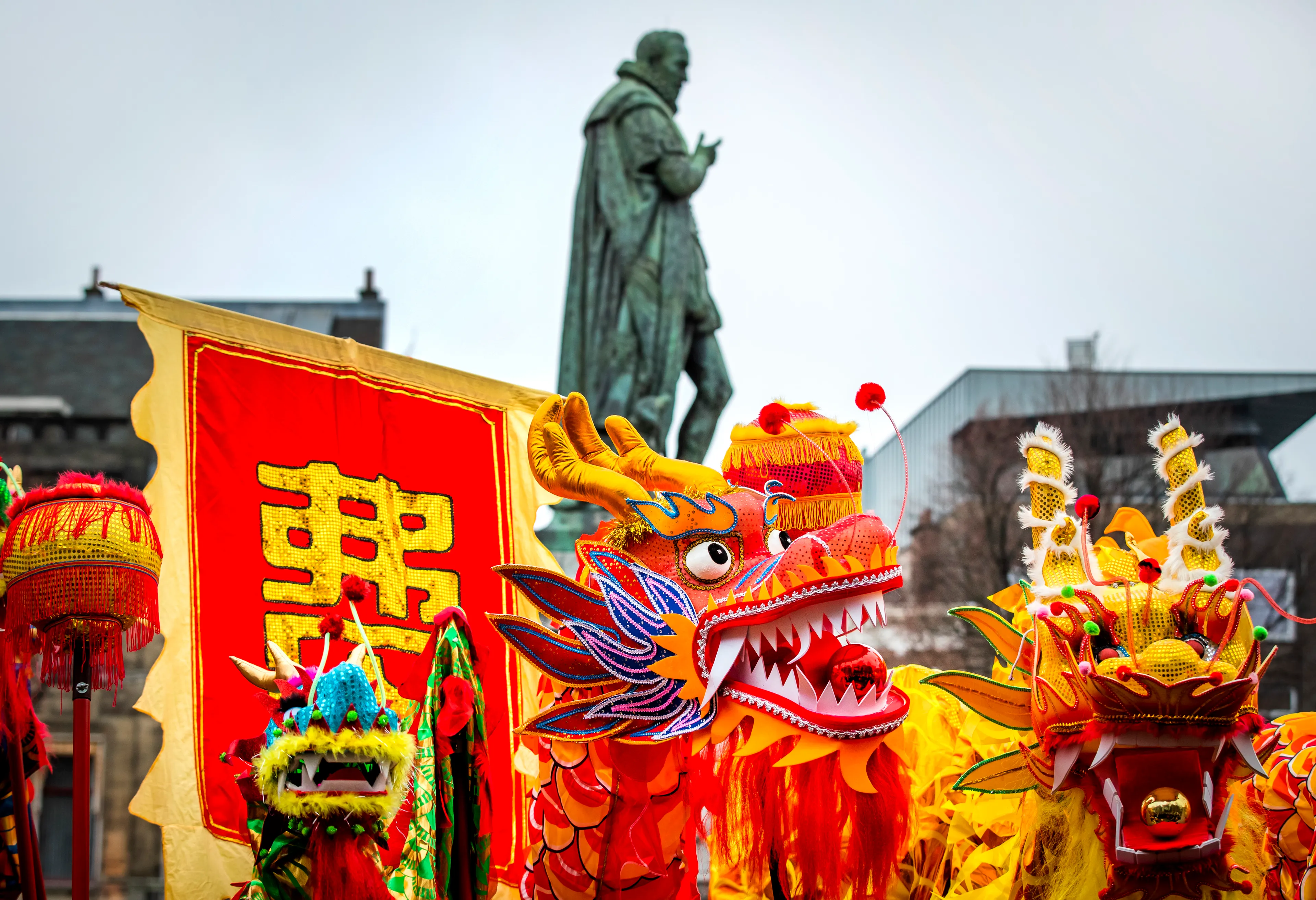 Weinig zorgen om coronavirus bij viering Chinees Nieuwjaar in Nederland
