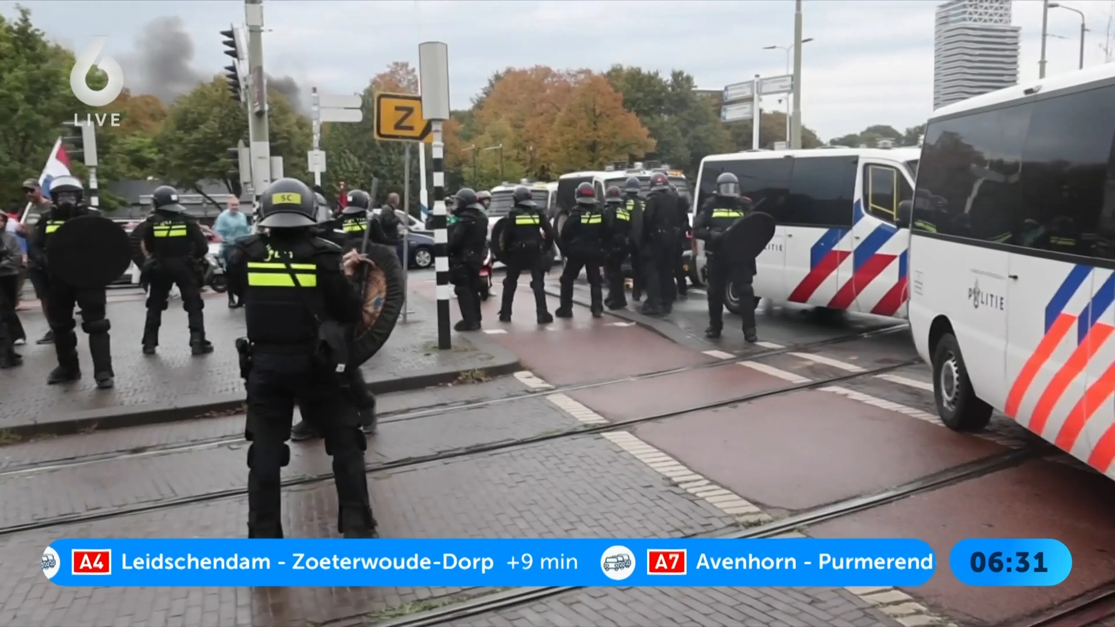 'Politie werkt aan nieuwe wapens na rellen Malieveld'