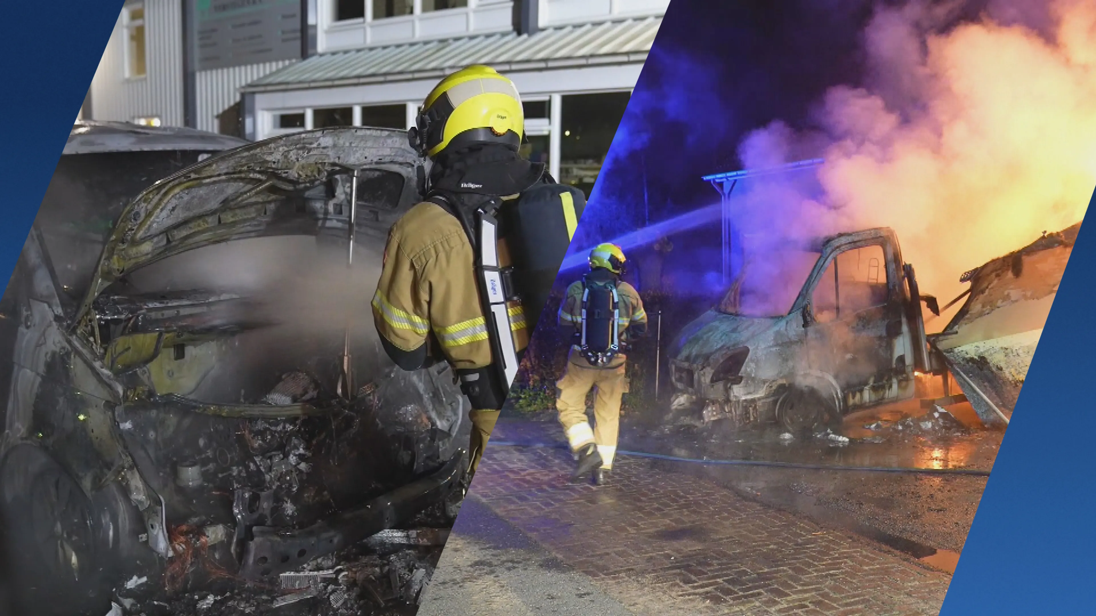 Mysterie in Heesch: reeks autobranden in één nacht, brandstichting vermoed