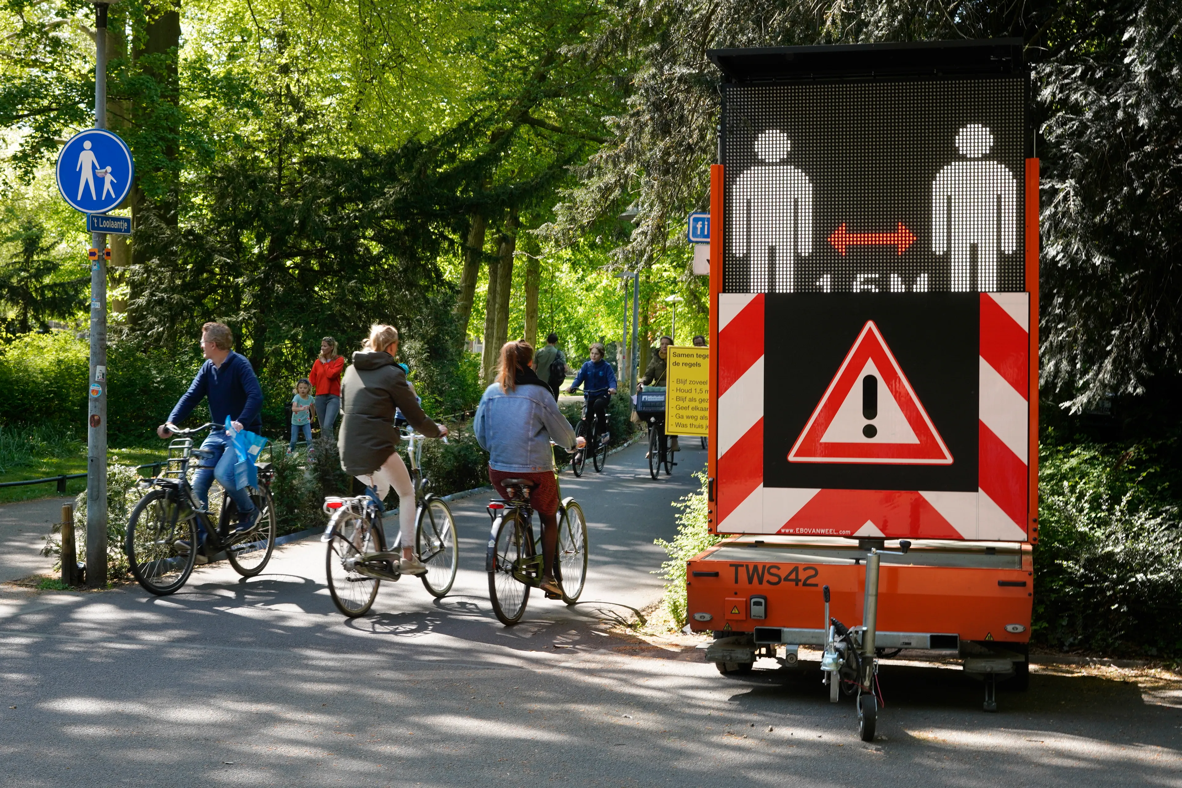 Parken in Utrecht ontruimd vanwege drukte, vertrek verloopt rustig