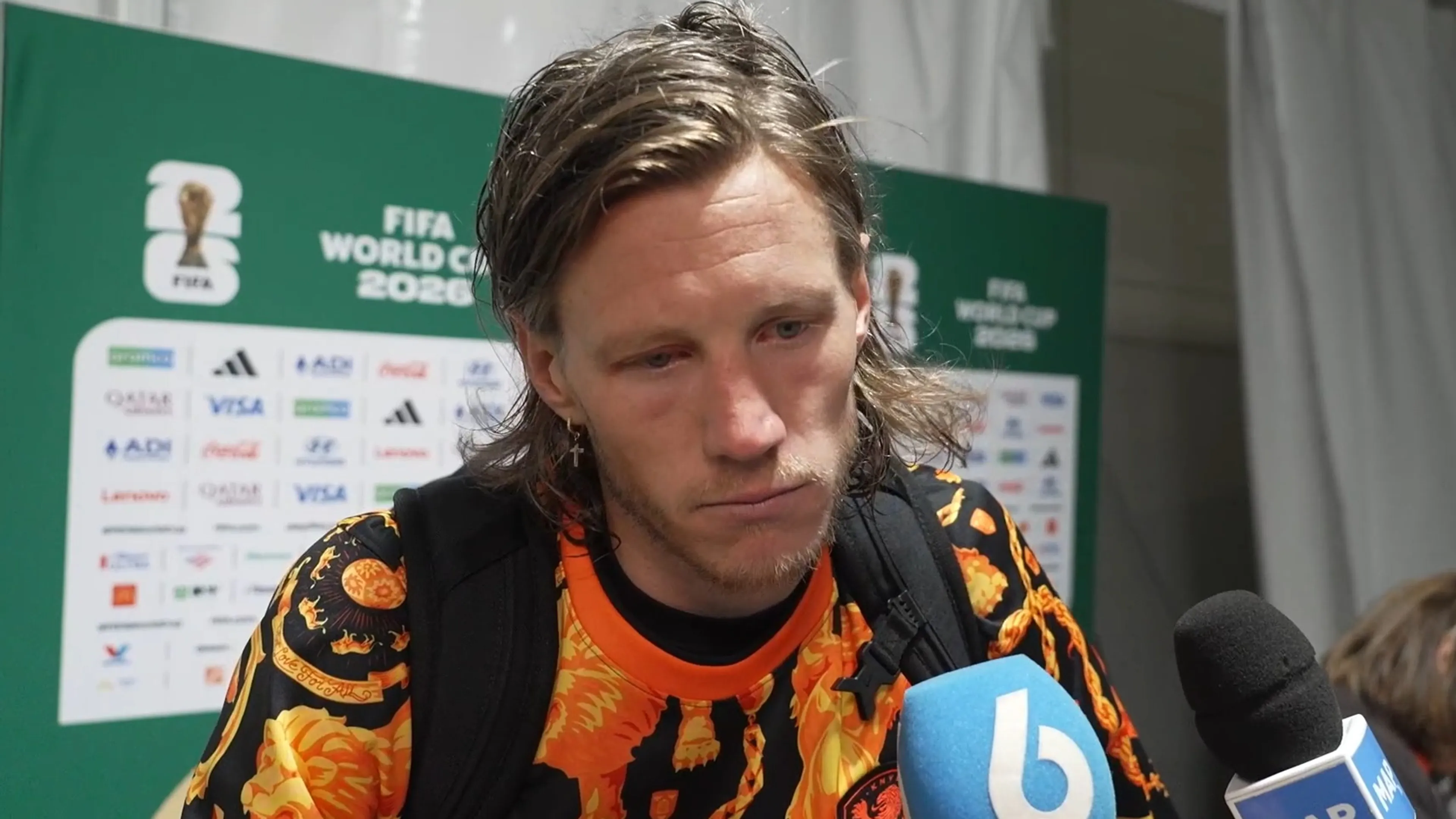 Wout Weghorst emotioneel na uitschakeling WK: 'Was ultieme droom'