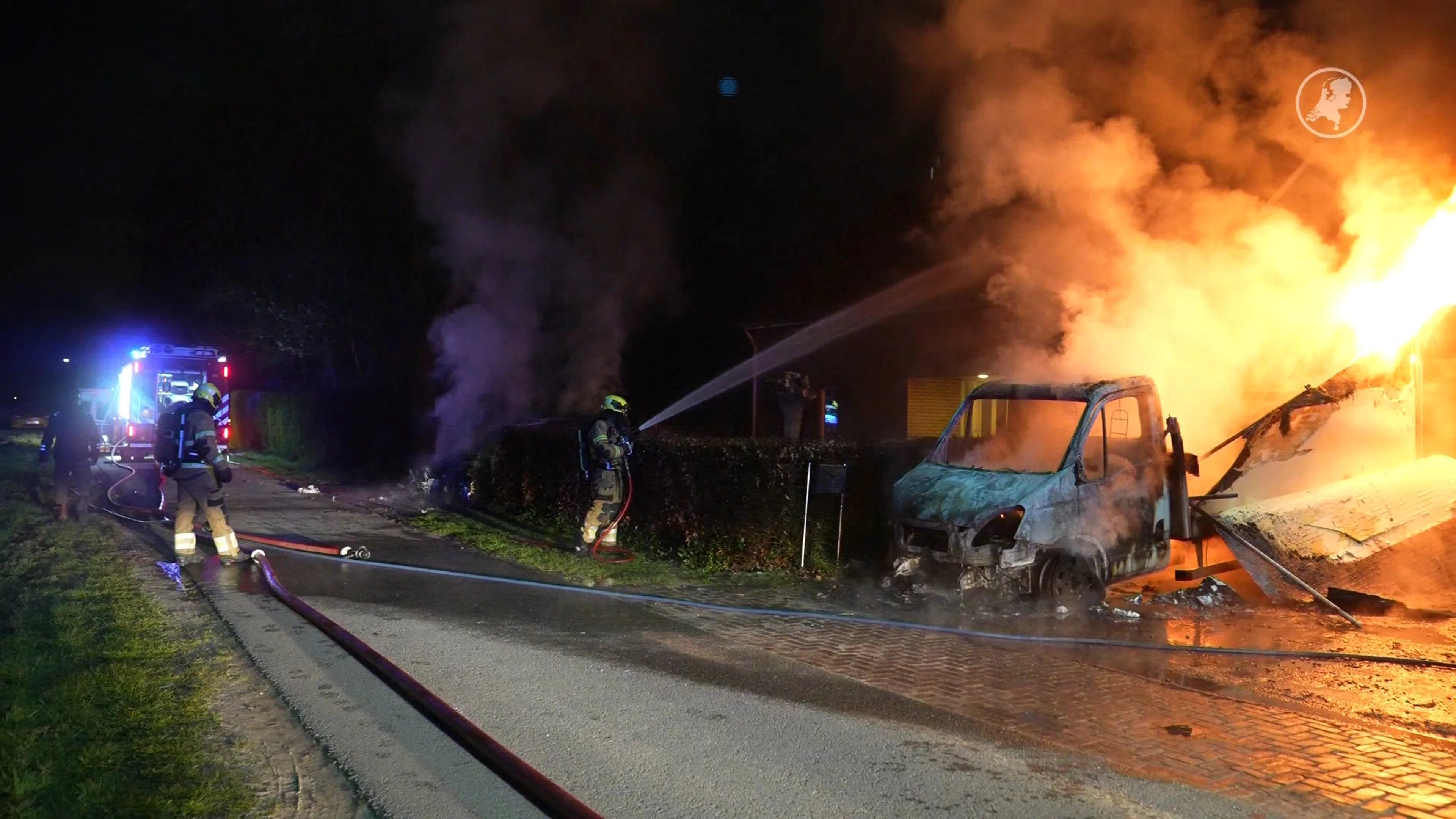 Meerdere autobranden in Heesch in één nacht