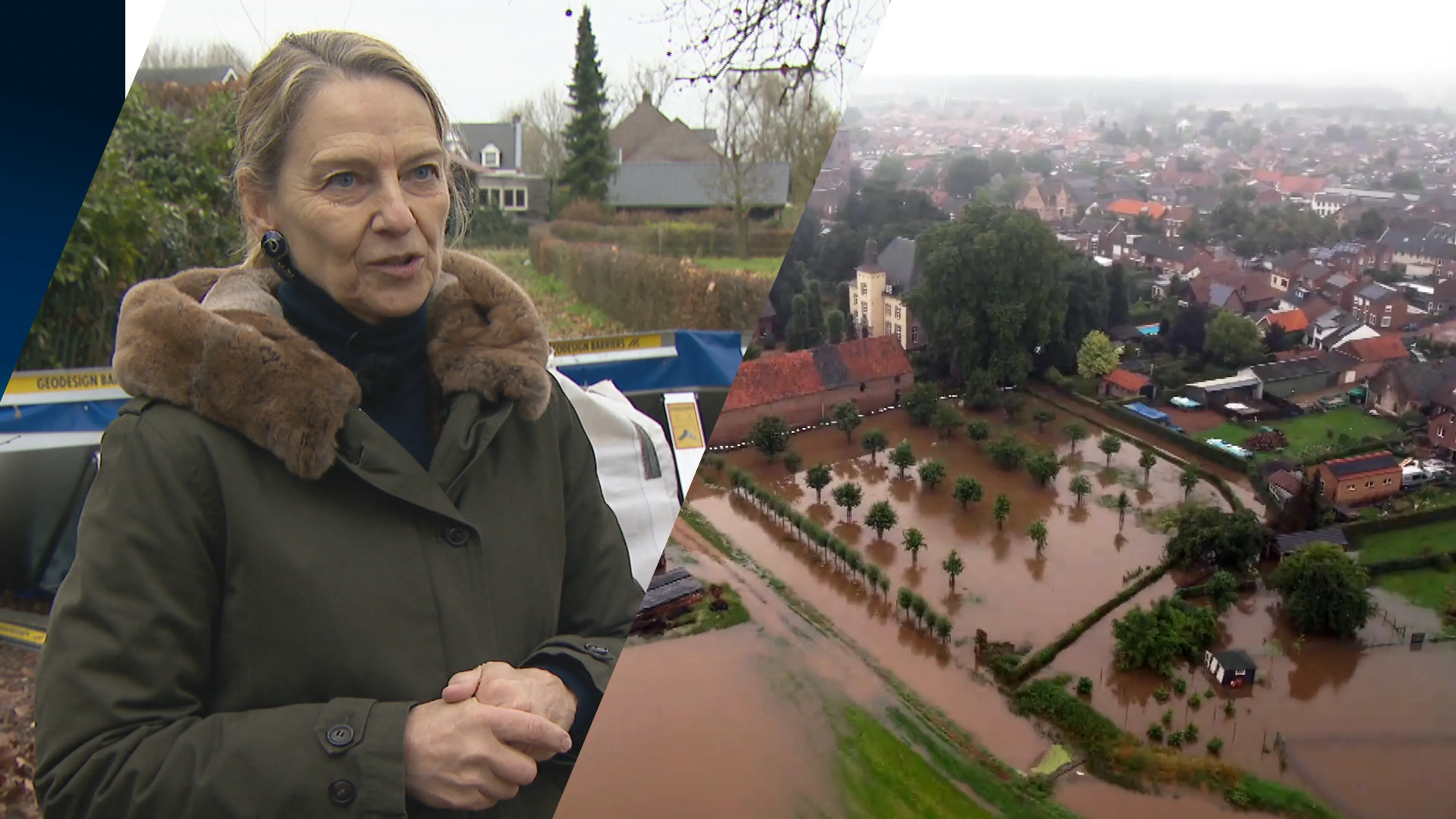 Kasteeleigenaren vrezen voor overlast door hoog waterpeil: 'Hopelijk niet naar het niveau van juli 2021'