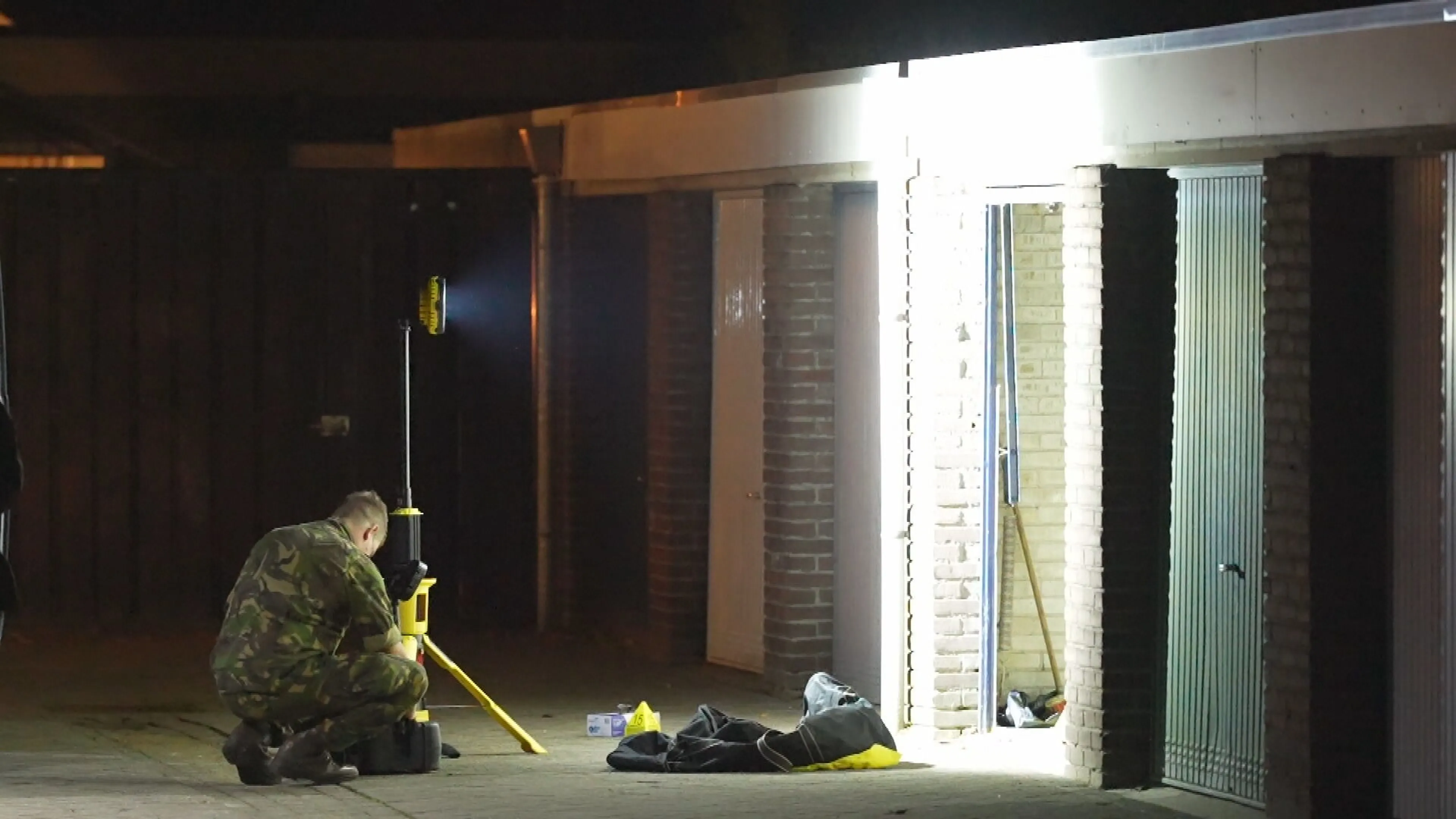 Explosieven gevonden in garagebox Eindhoven