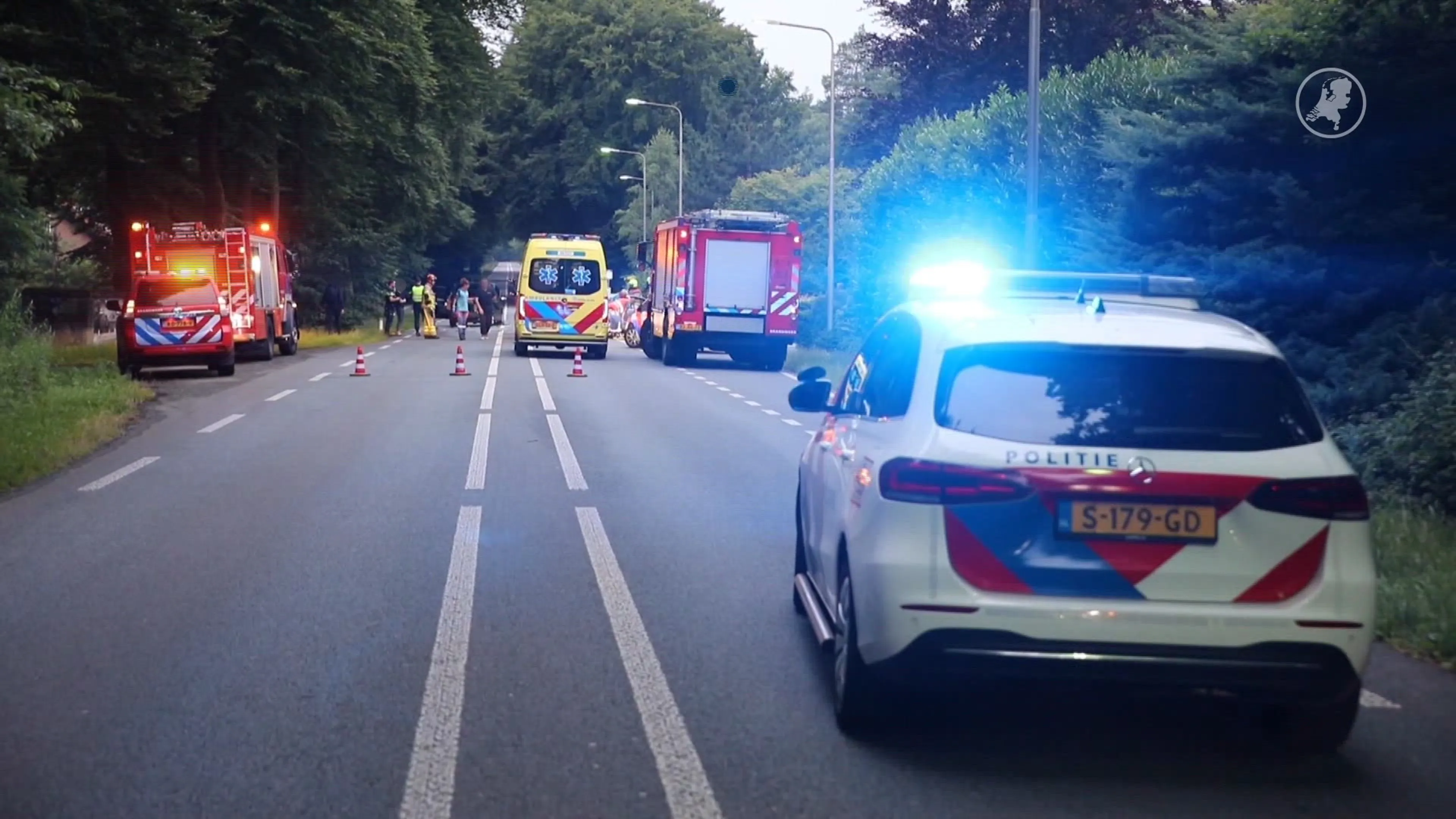 Meerdere gewonden bij ernstig ongeluk Apeldoorn