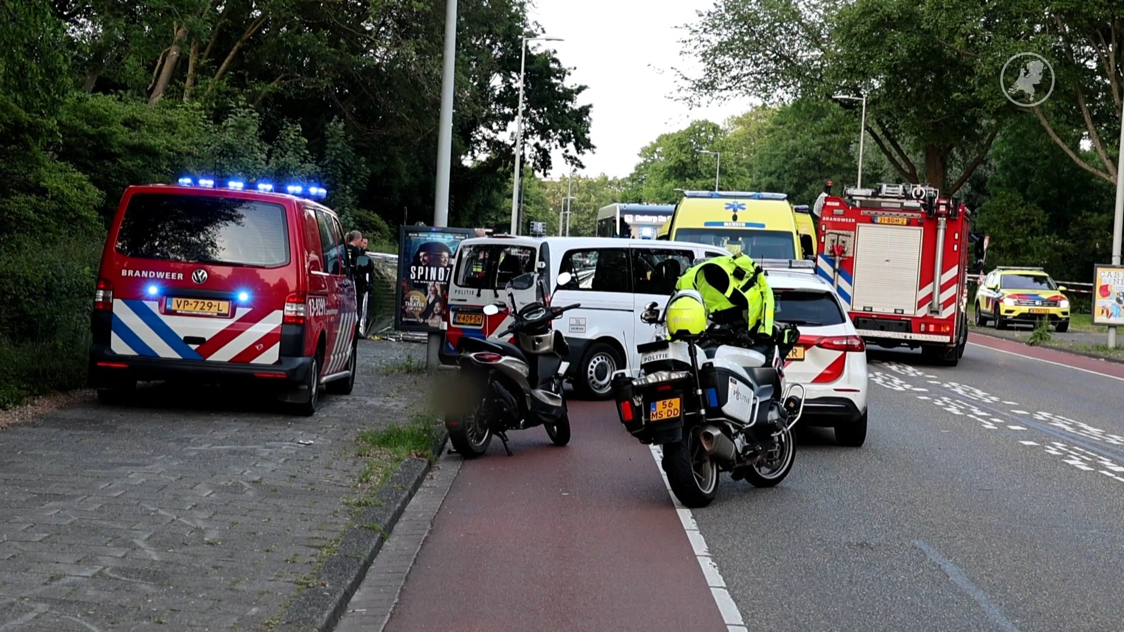 13-jarige gereanimeerd na ernstig ongeluk met motorscooter in Amsterdam