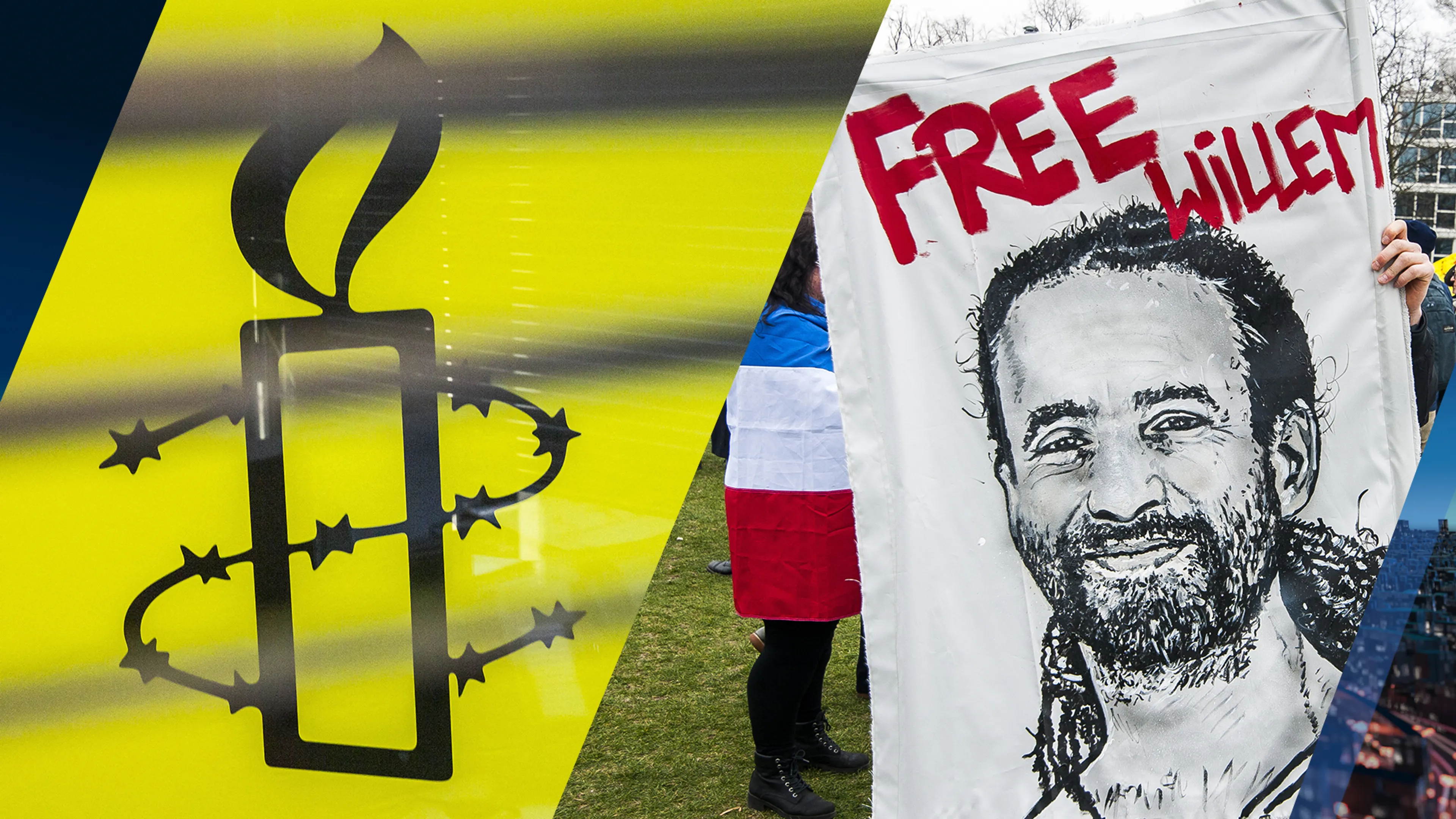 Amnesty International naar de rechter om 'Willem Engel-poster'