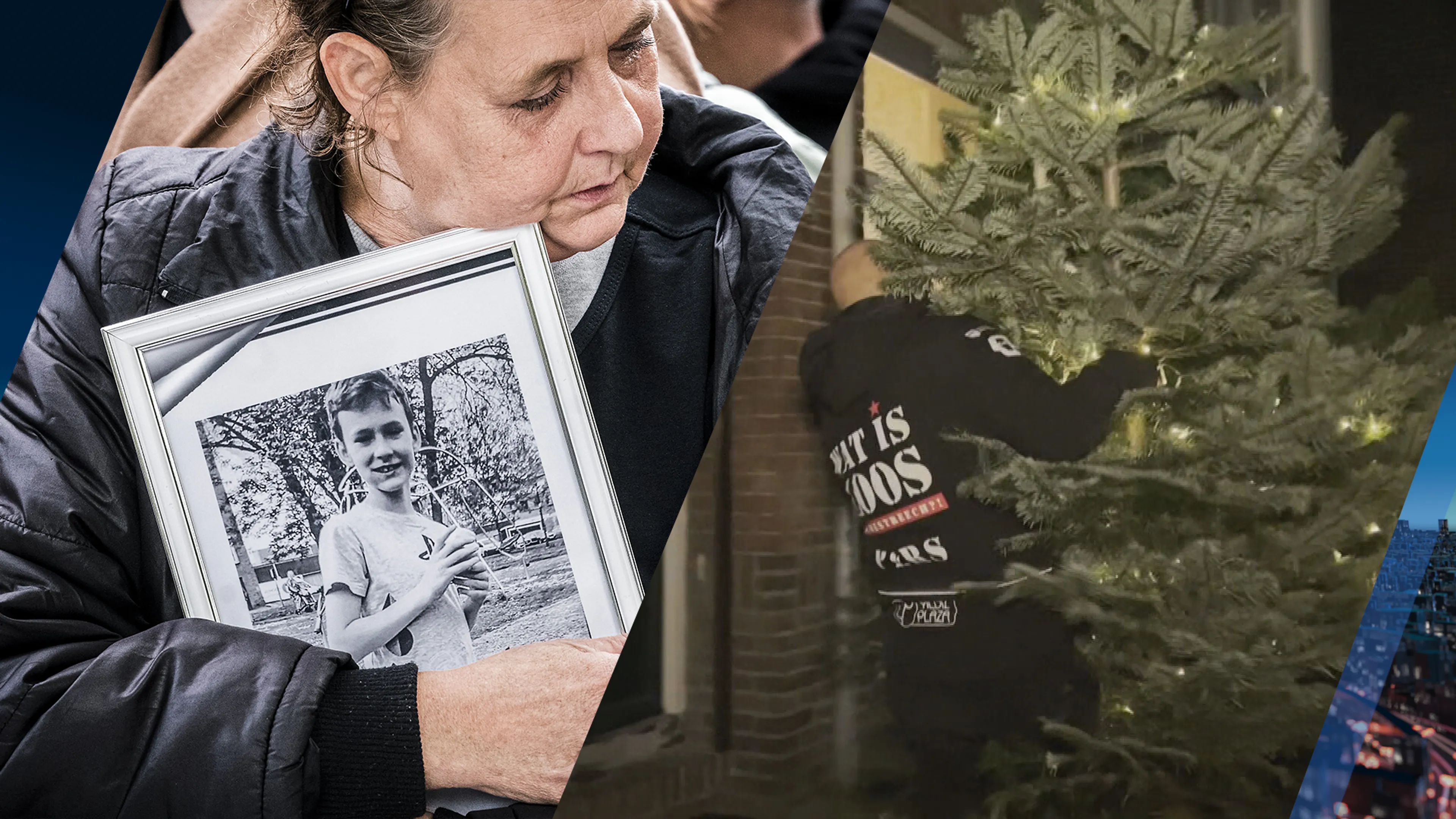 Inwoners Maastricht zetten straat omgekomen Gino vol met verlichte kerstbomen: 'Zo kan ik aan hem denken'