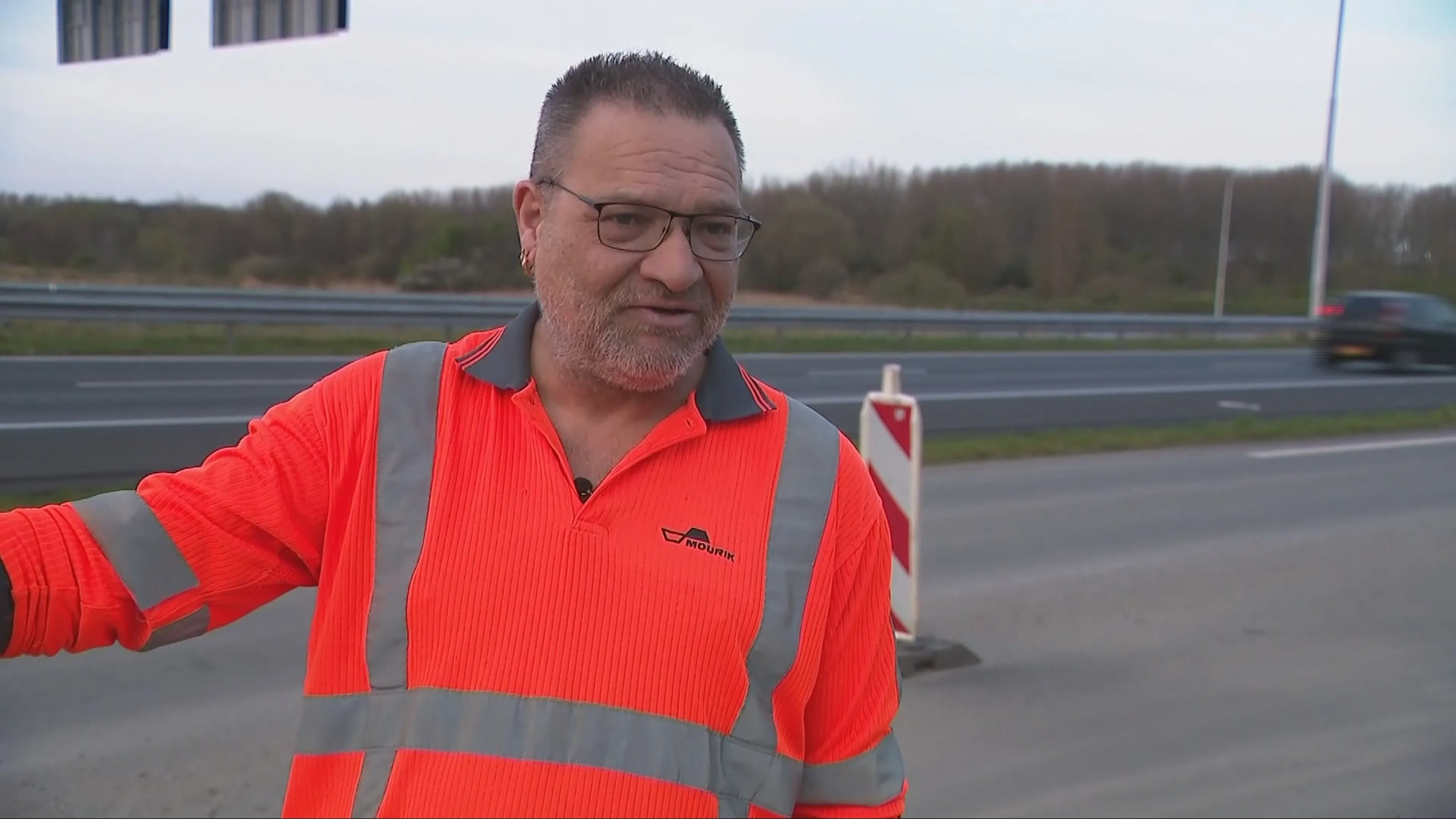 Fred verloor collega-wegwerker door ongeluk: 'Je kijkt continu over je schouder'