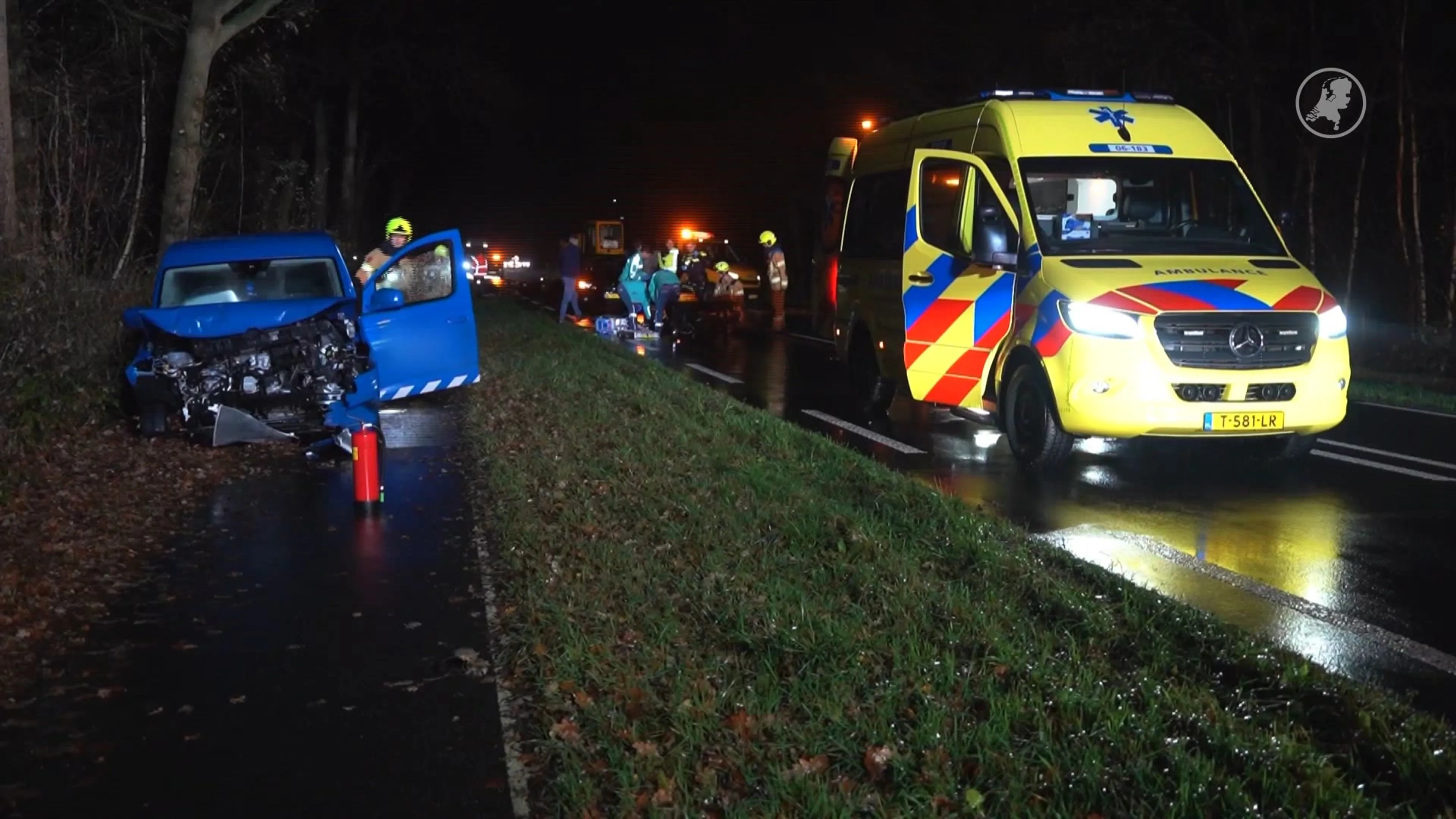 Trekkerbestuurder overleden na botsing met auto in Putten