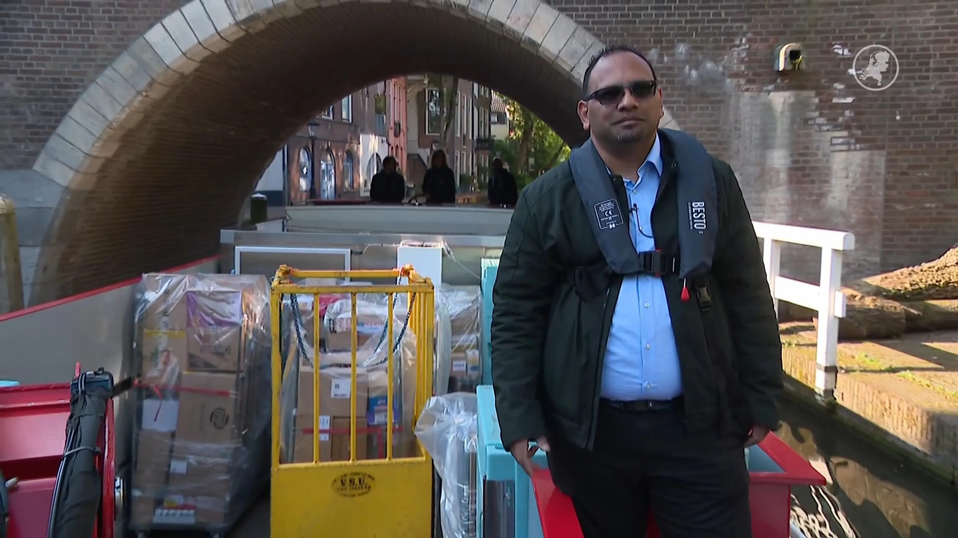 Boot brengt Utrechtse supermarkt voortaan de voorraad