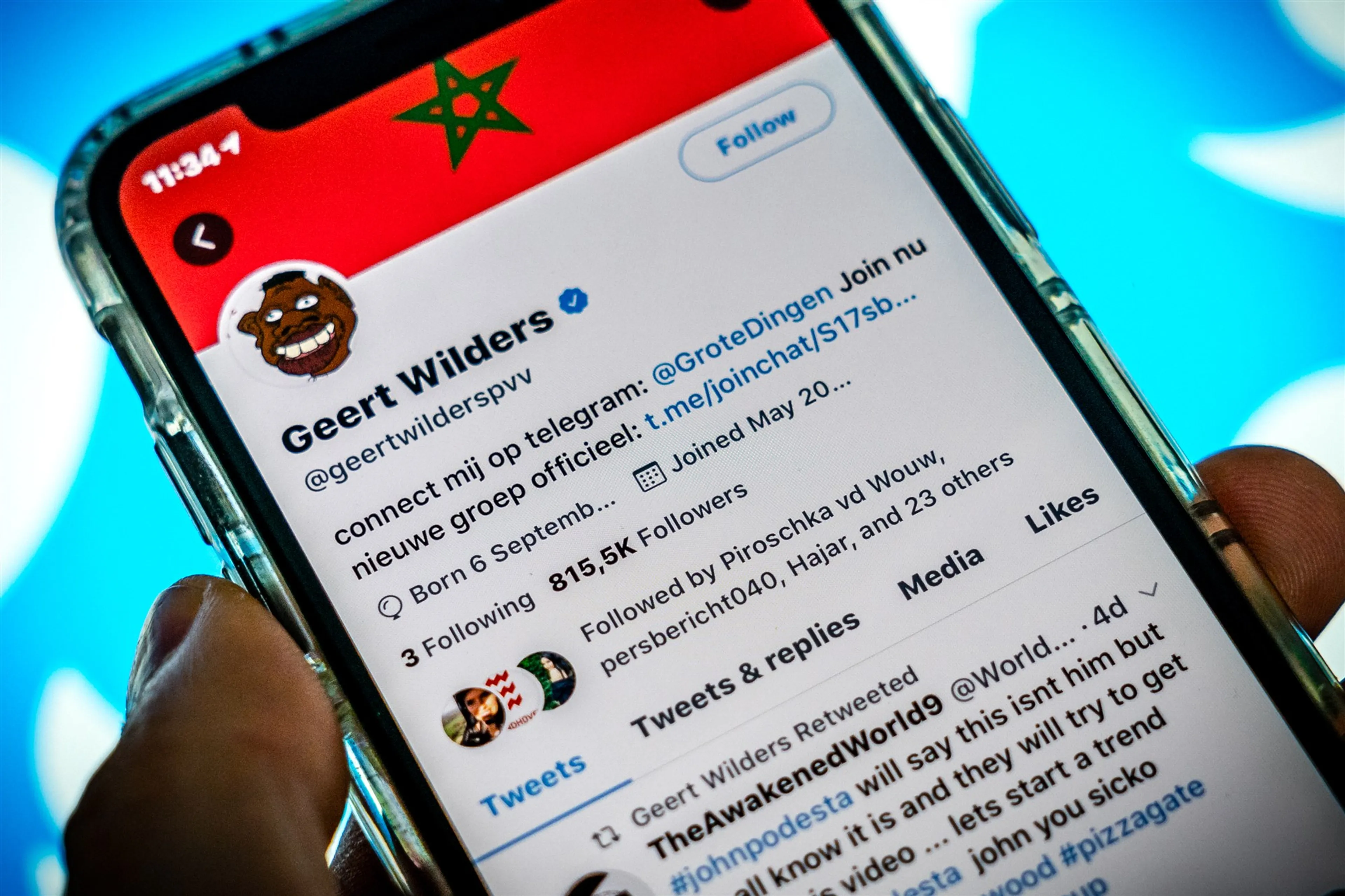 'Twitterhackers konden privéberichten van Geert Wilders inzien'