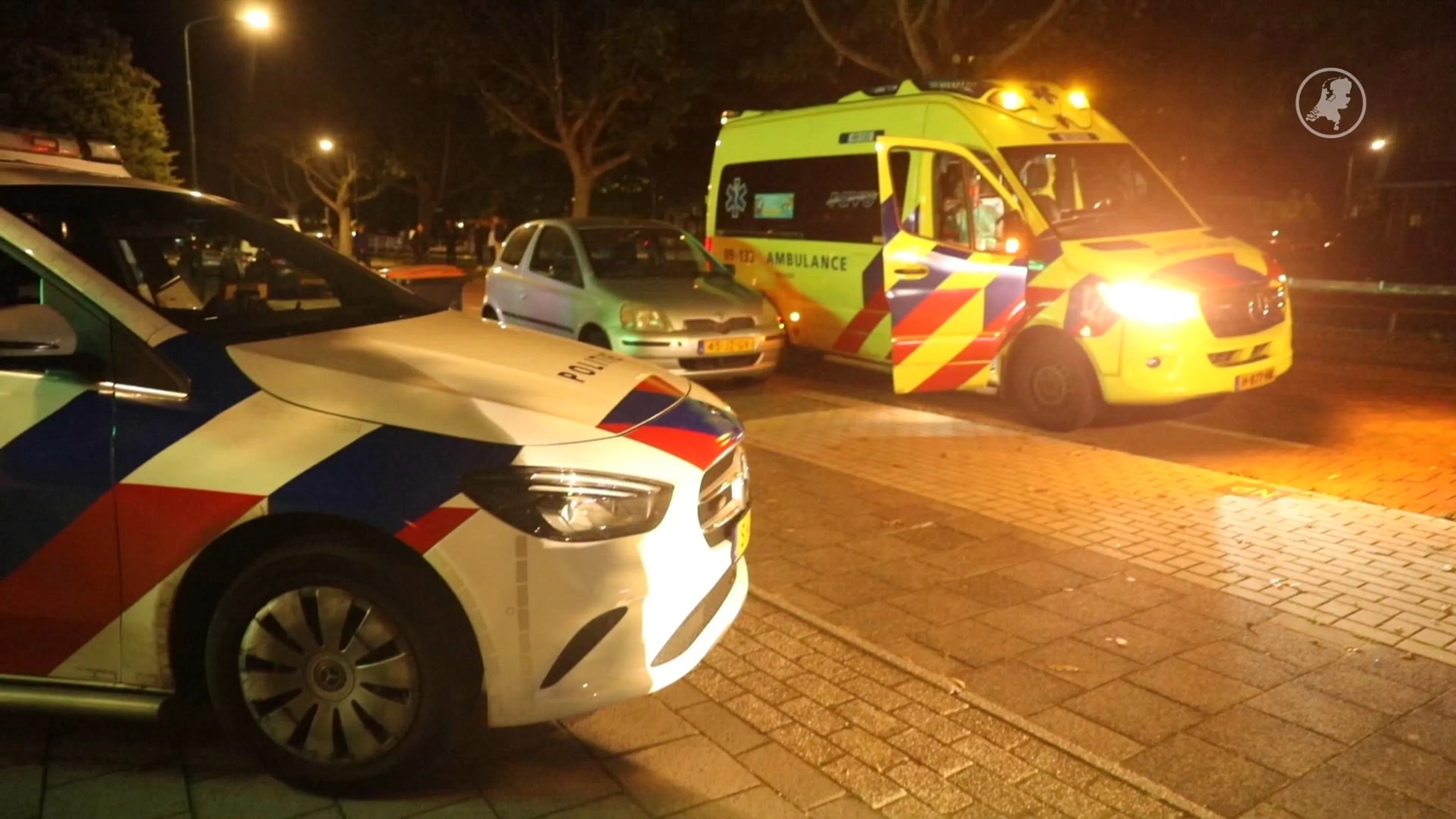 Man gewond bij steekpartij in Bunschoten, vrouw aangehouden