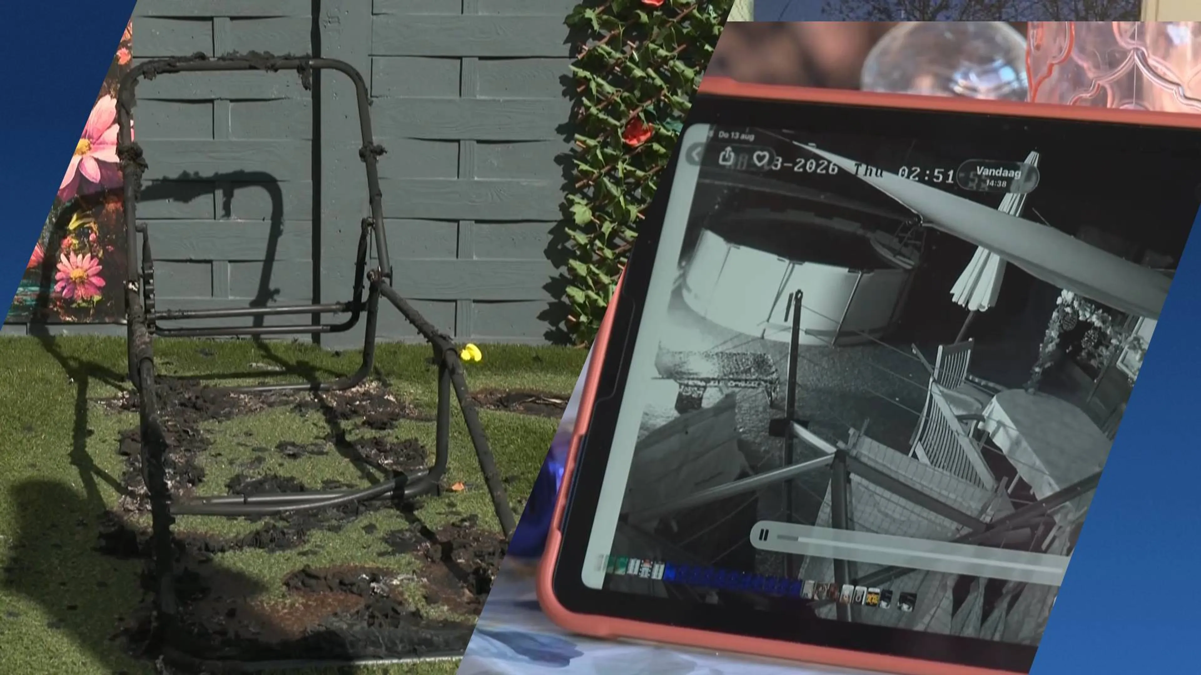 Meteoriet of niet? Mysterie rond afgebrande tuinstoel Willie