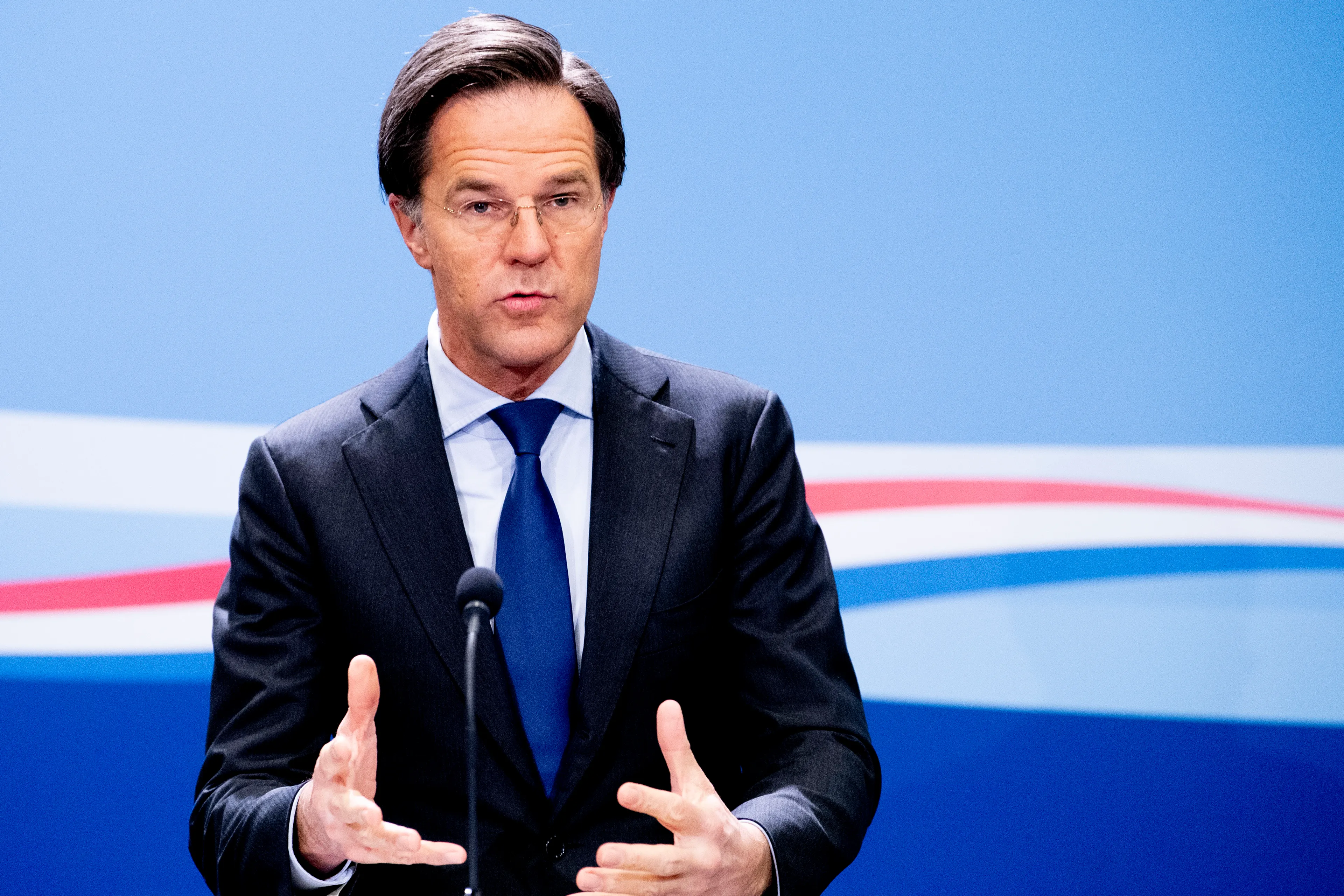 Wekelijkse persconferentie premier Rutte na ministerraad