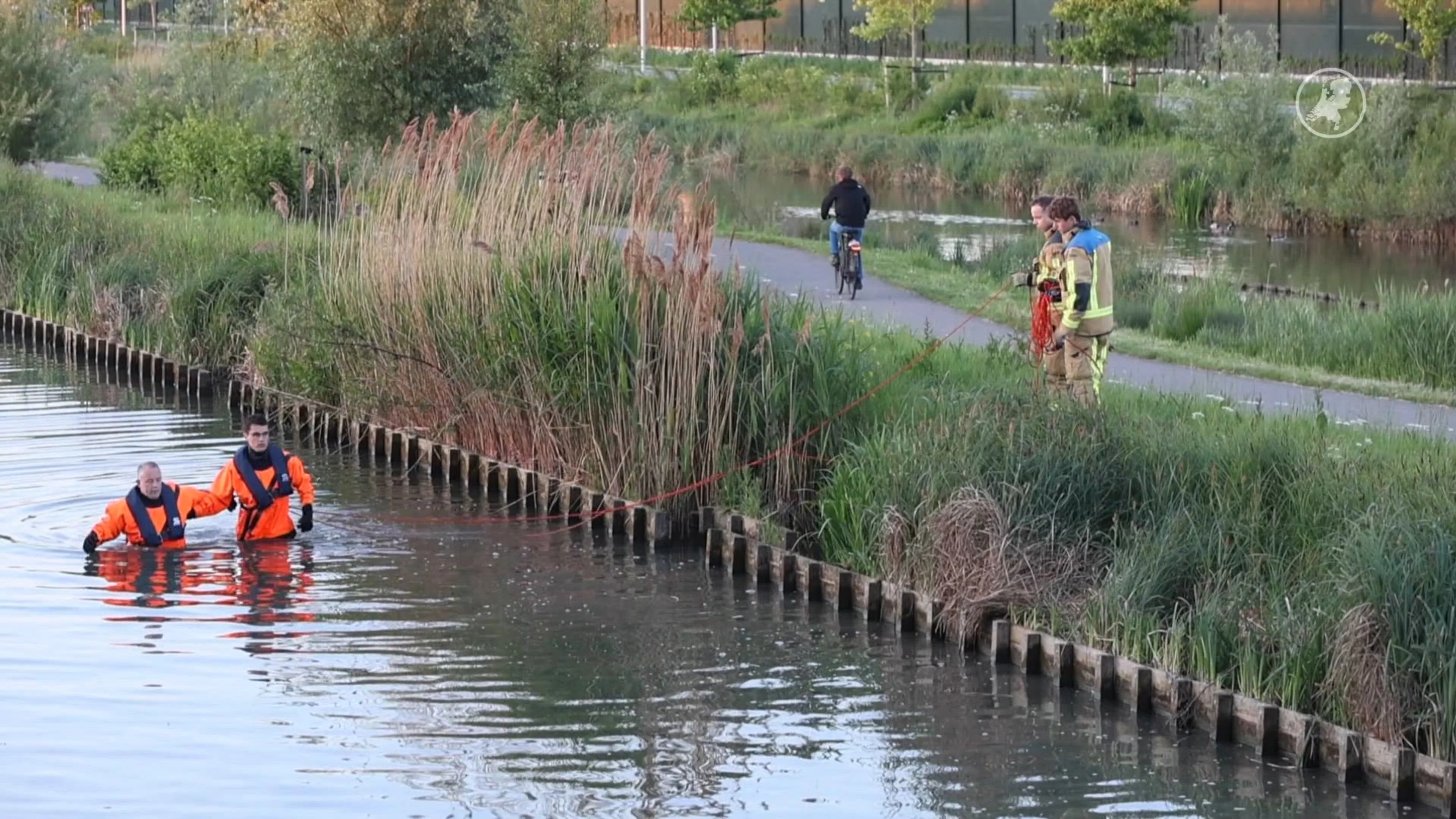 Hulpdiensten rukken uit voor 'persoon te water', blijkt ochtendzwemmer