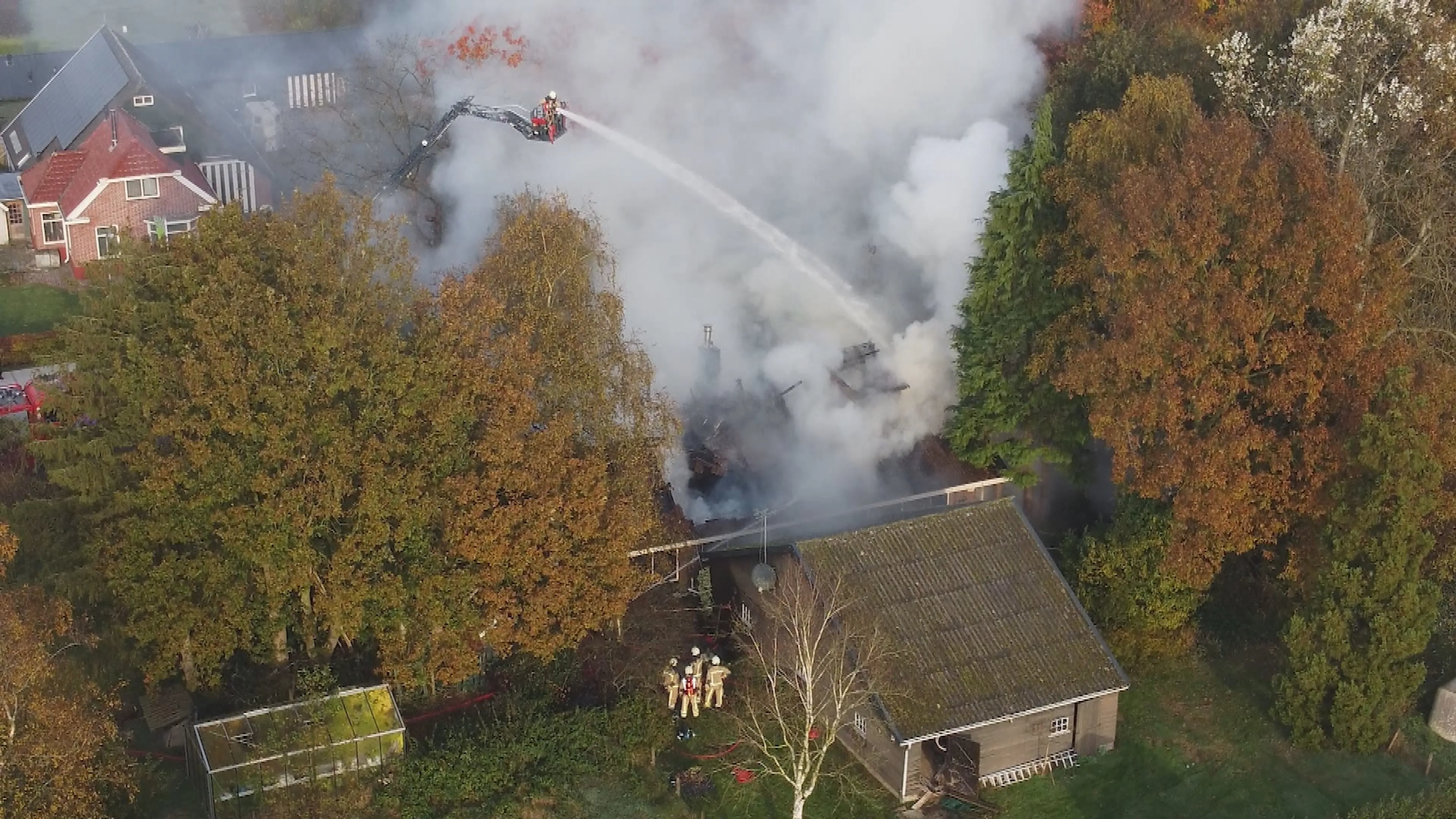 Man (86) en vrouw (79) overleden bij woningbrand in Drents buurtschap