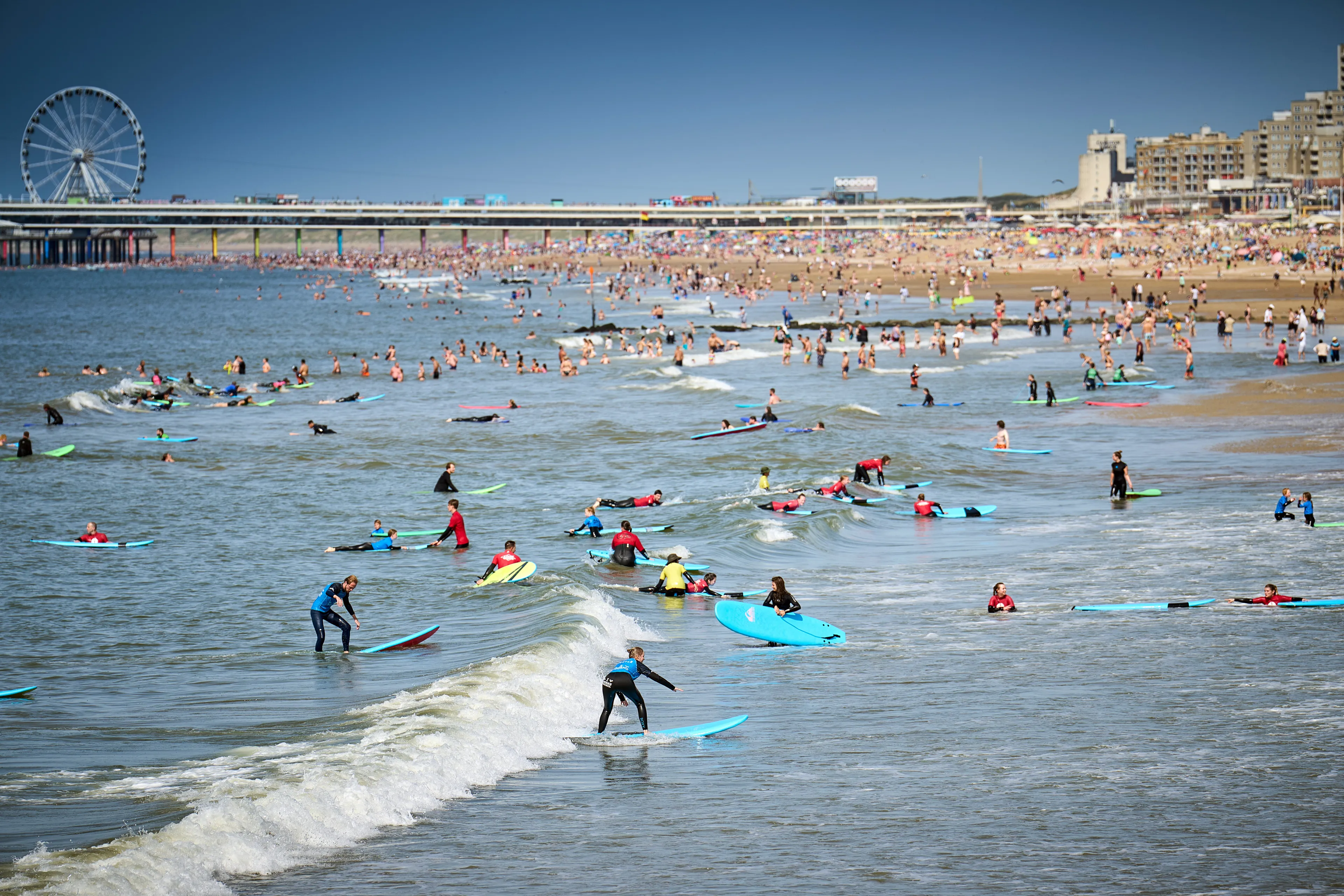 Noordzee warmer dan ooit: temperatuur van 21,5 graden breekt record