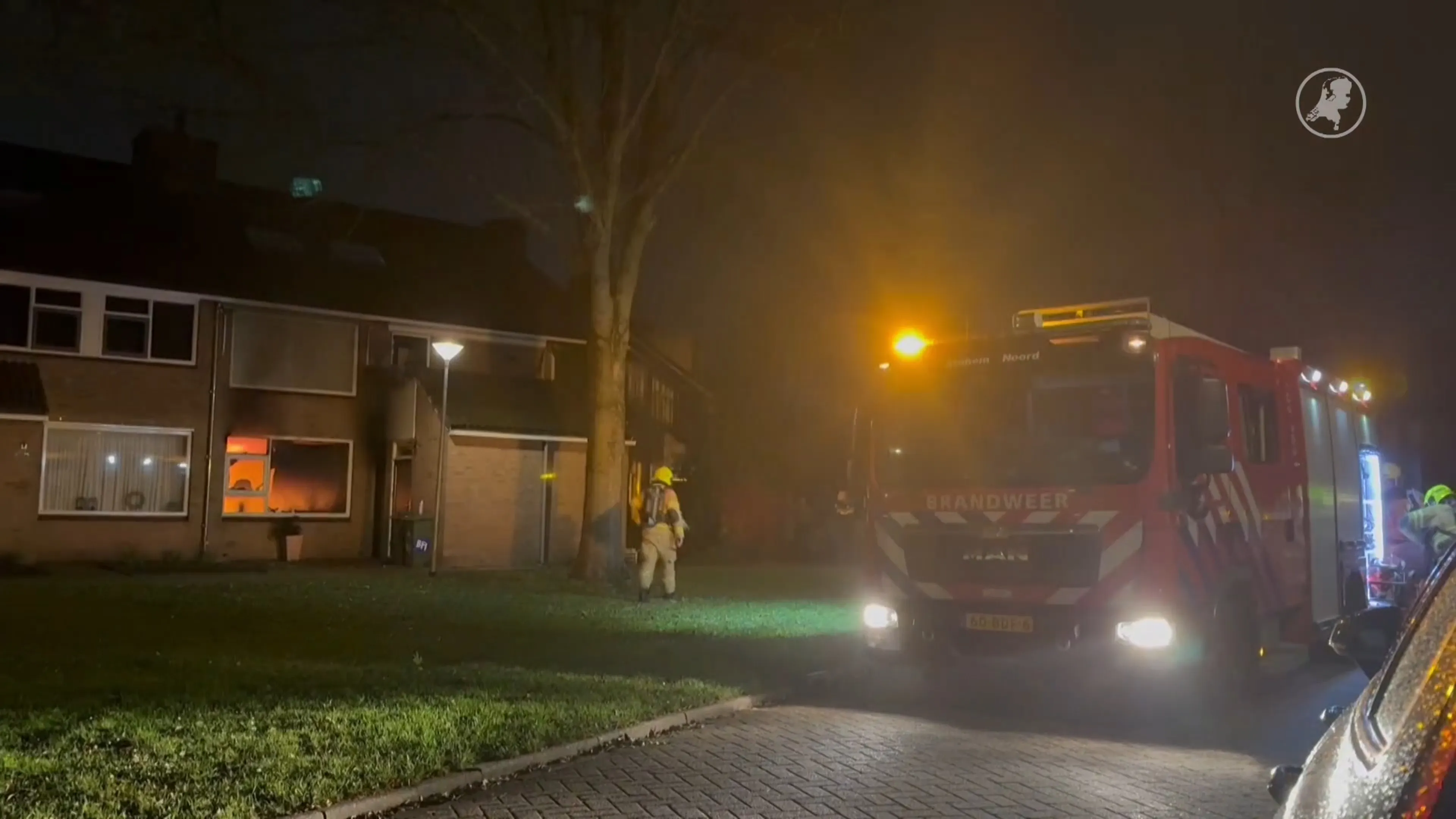 Twee personen naar ziekenhuis bij woningbrand Westervoort