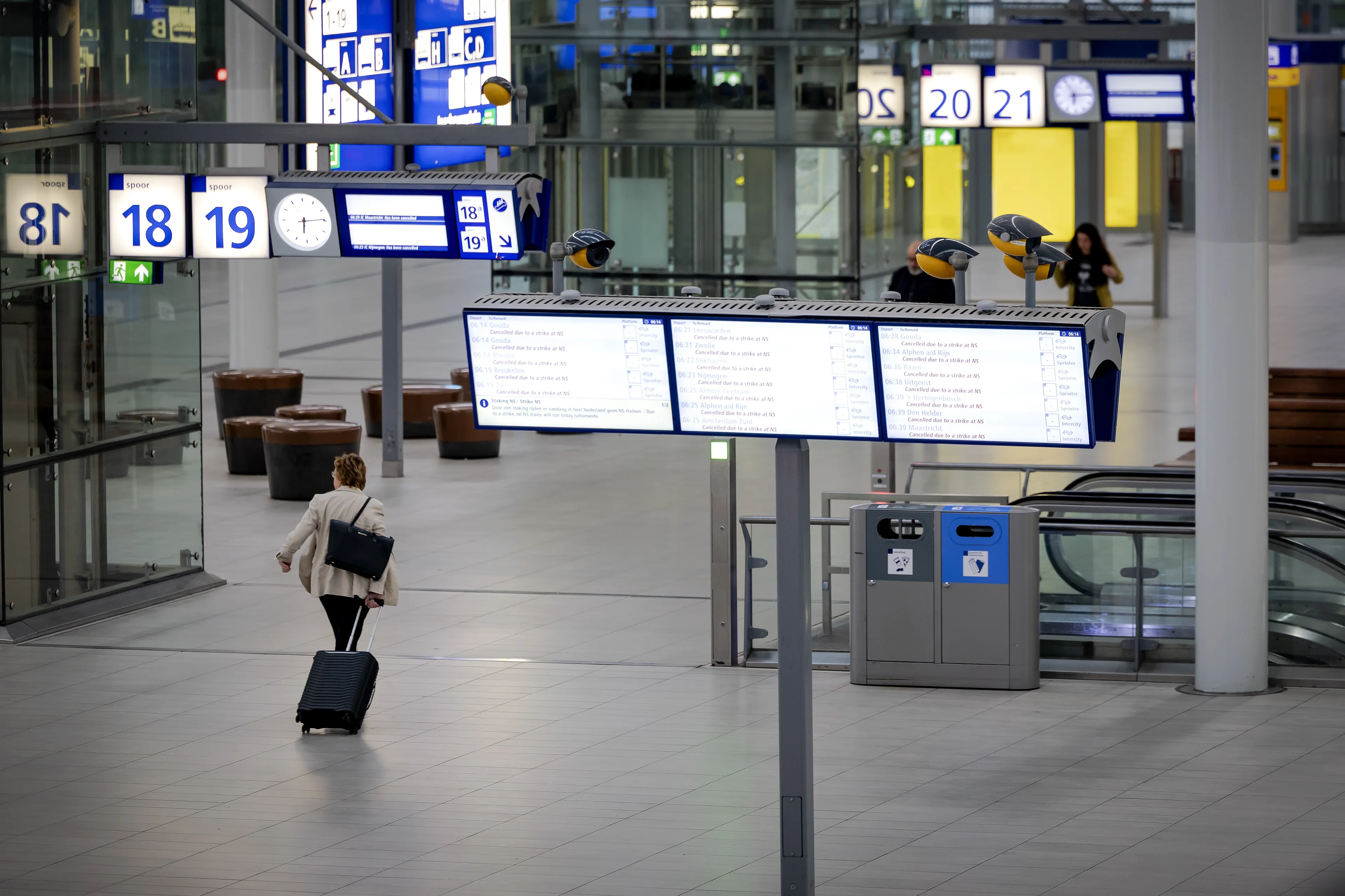Dinsdag mogelijk opnieuw spoorstaking, VVMC eerst in gesprek met NS